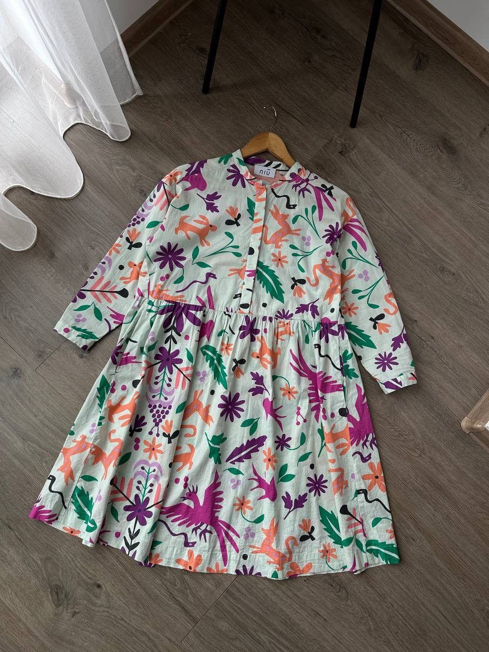 Japanese Brand × Vintage Vintage Japanese NIU Flavours Womesn Dress Size M / US 6-8 / IT 42-44 - 12 Thumbnail