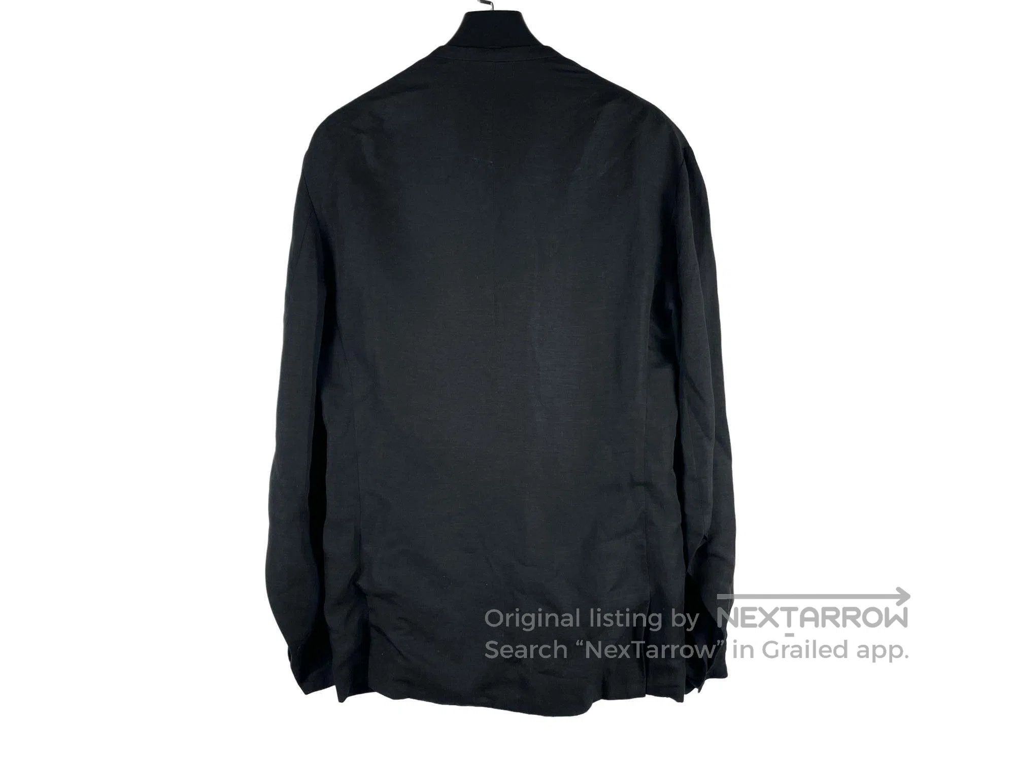 Yohji Yamamoto Yohji Yamamoto Unlined Single-breasted Suit Jacket Size US XL / EU 56 / 4 - 2 Thumbnail