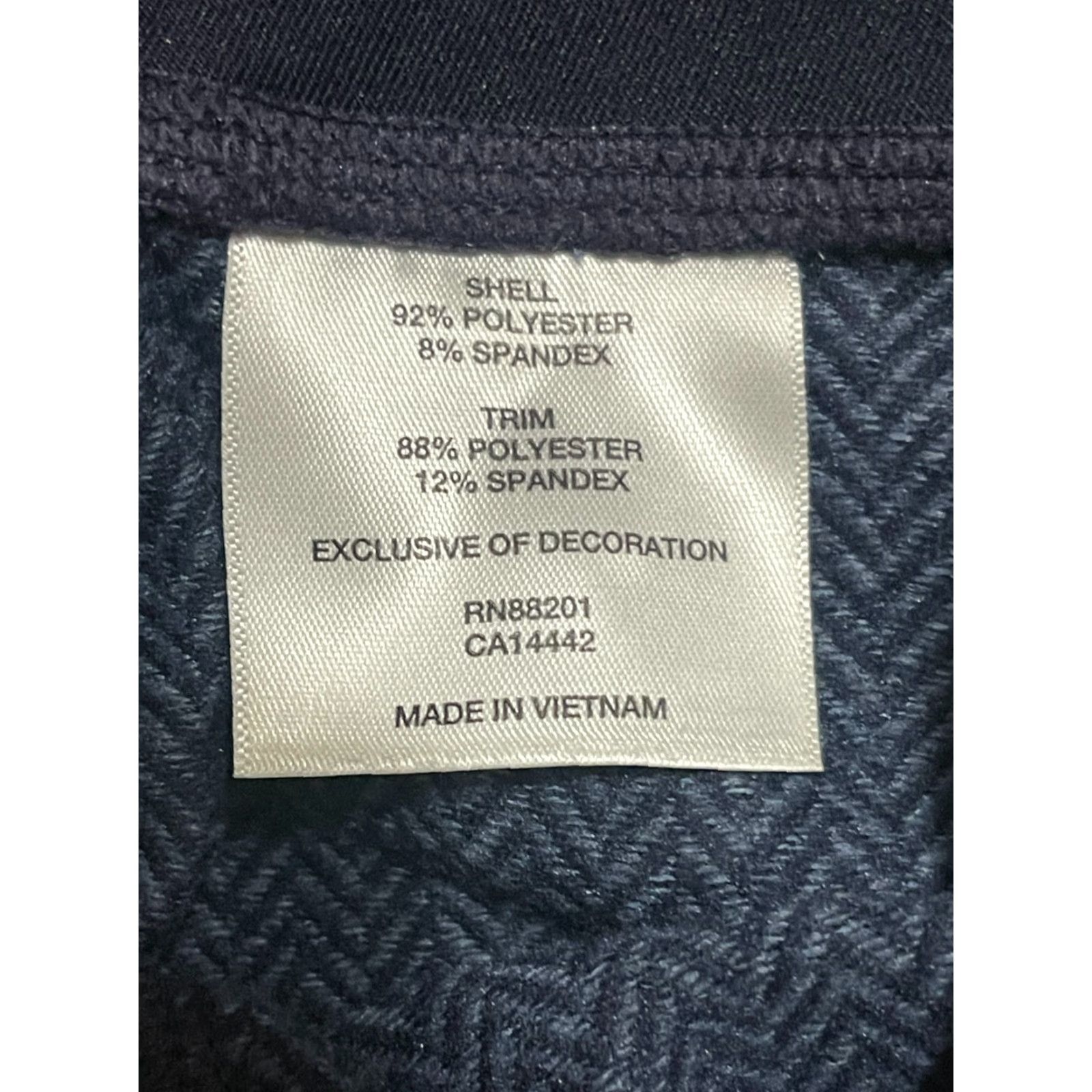 Vintage MONDETTA Pants Women's Size Small Blue Blue Black Performance + Luxury Size 28" / US 6 / IT 42 - 6 Thumbnail