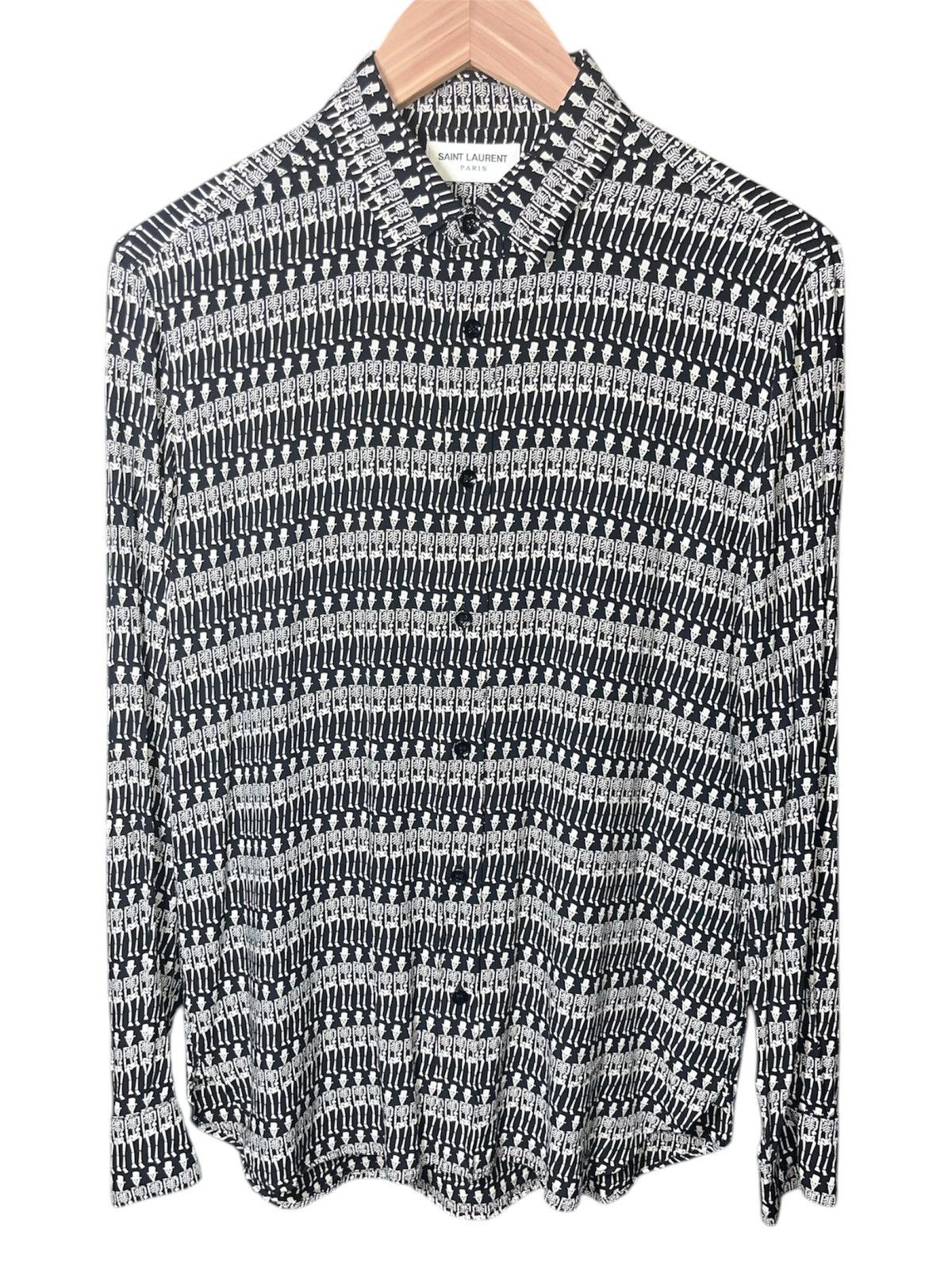 Saint Laurent Skeleton Button up