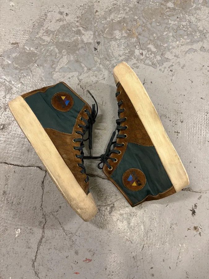Vintage × Visvim Visvim Sunnegga High Lamina Brown Shoes Size US 8 / EU 41 - 6 Thumbnail