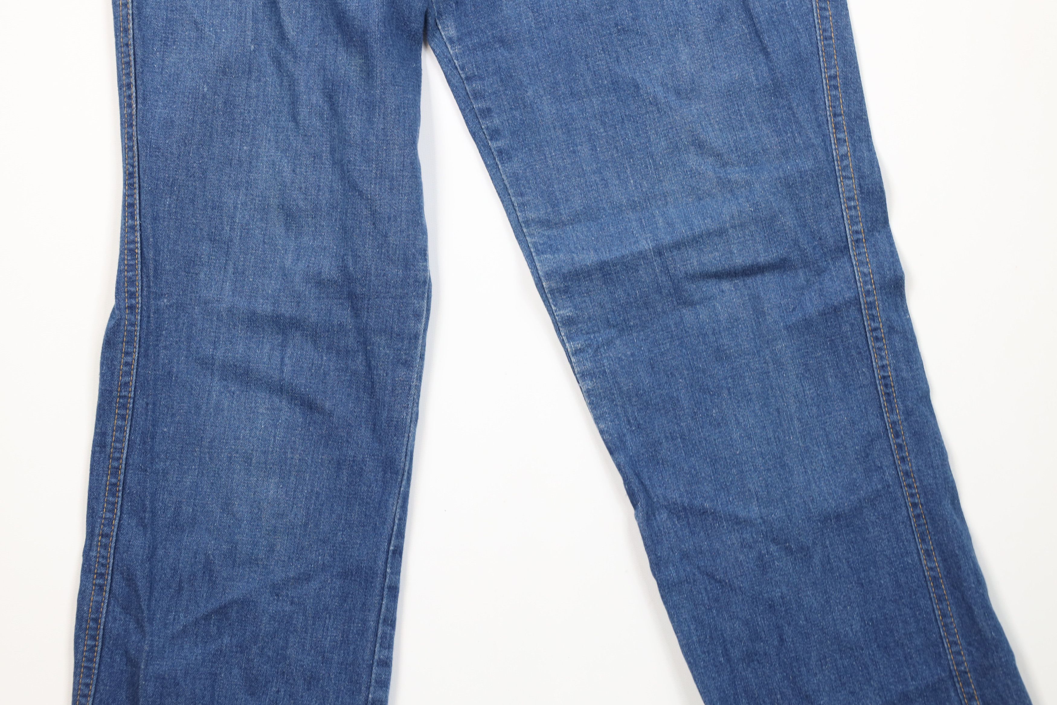 Vintage Vintage 70s Streetwear Straight Leg Denim Jeans USA Size 32" / US 10 / IT 46 - 3 Thumbnail