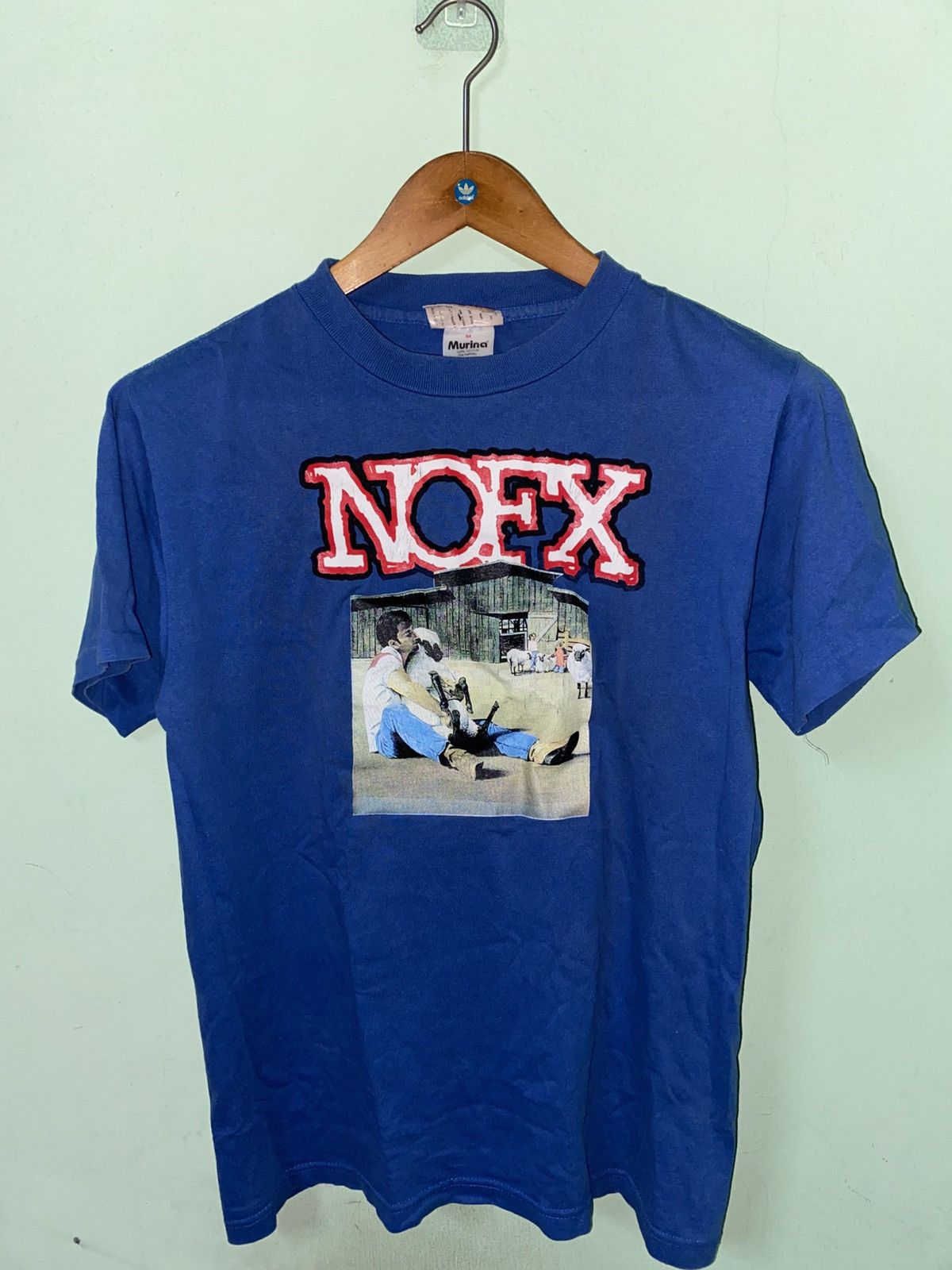 Band Tees × Vintage Vintage 90s NOFX Heavy Petting Zoo Tee Size US M / EU 48-50 / 2 - 1 Thumbnail