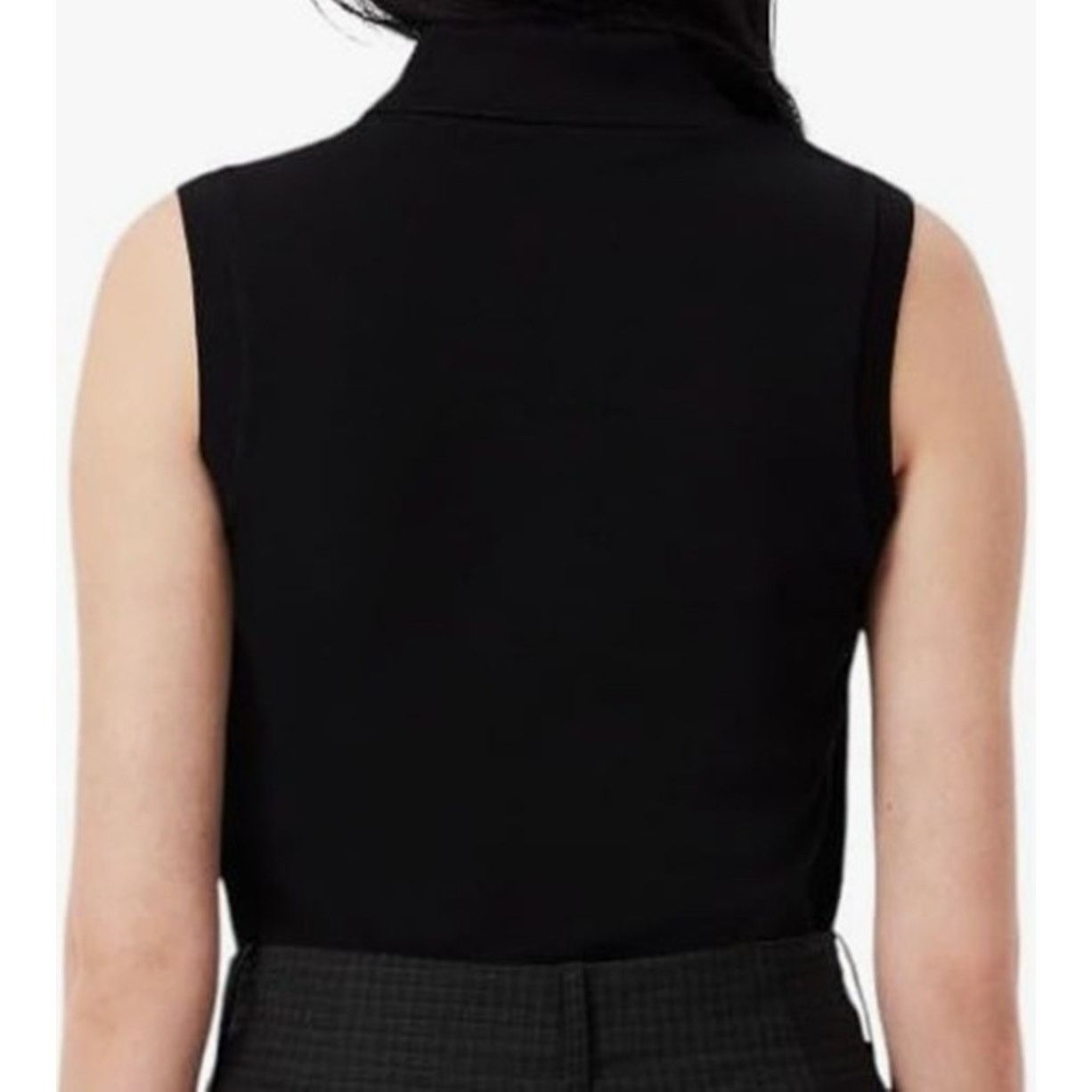 Lacoste Lacoste Women's Sleeveless Slim Fit Stretch Polo Navy 10 Size L / US 10 / IT 46 - 3 Thumbnail