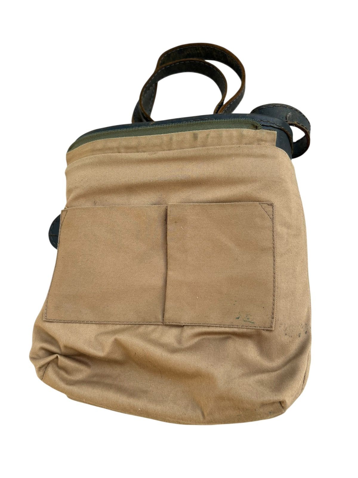 Leather Distressed Patina Intrecciato Leather Bag Zucchero Filato Size ONE SIZE - 23 Thumbnail