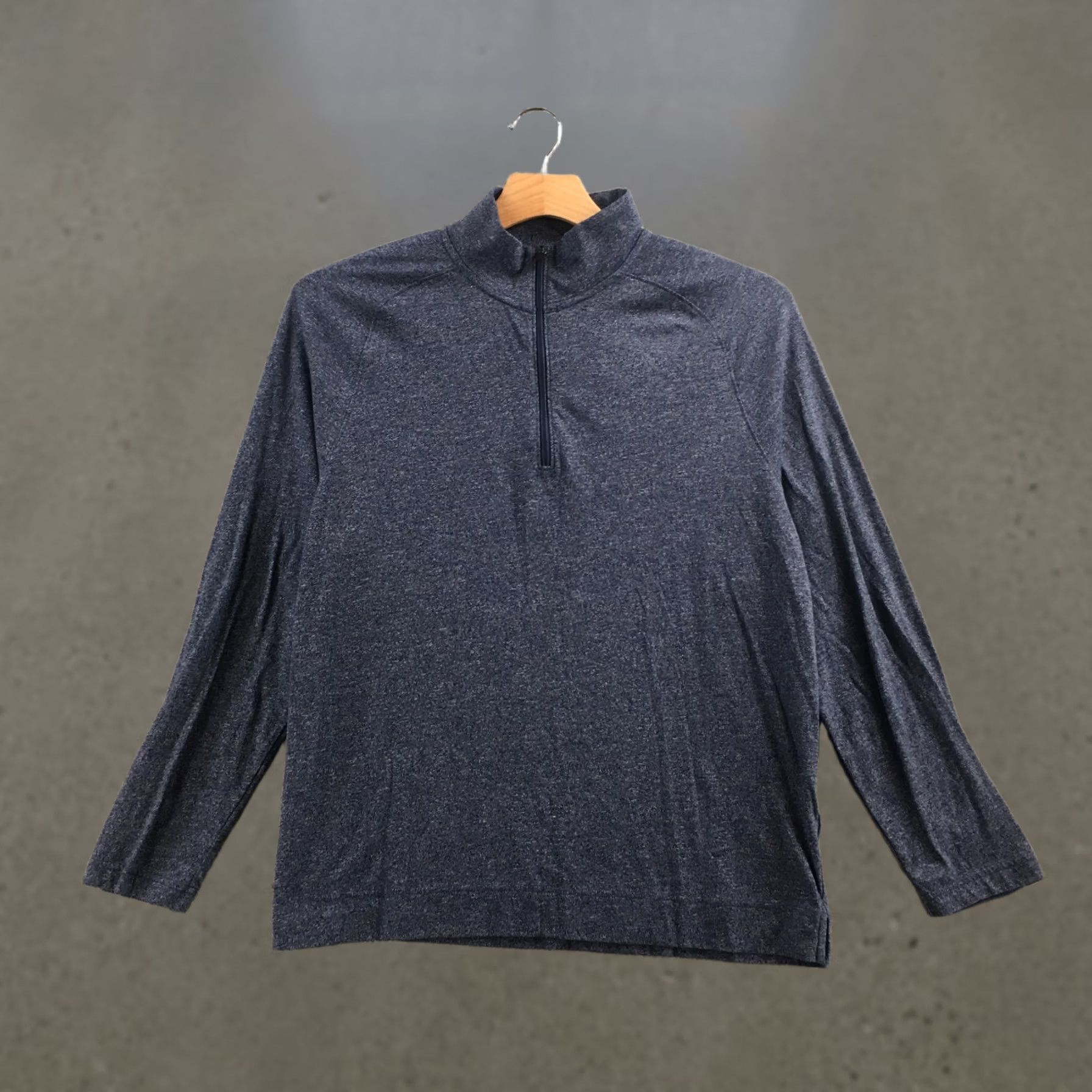 Banana Republic Banana Republic Quick Dry Half Zip Sweater Mens XL Blue Mock Neck Long Sleeves Size US XL / EU 56 / 4 - 1 Thumbnail