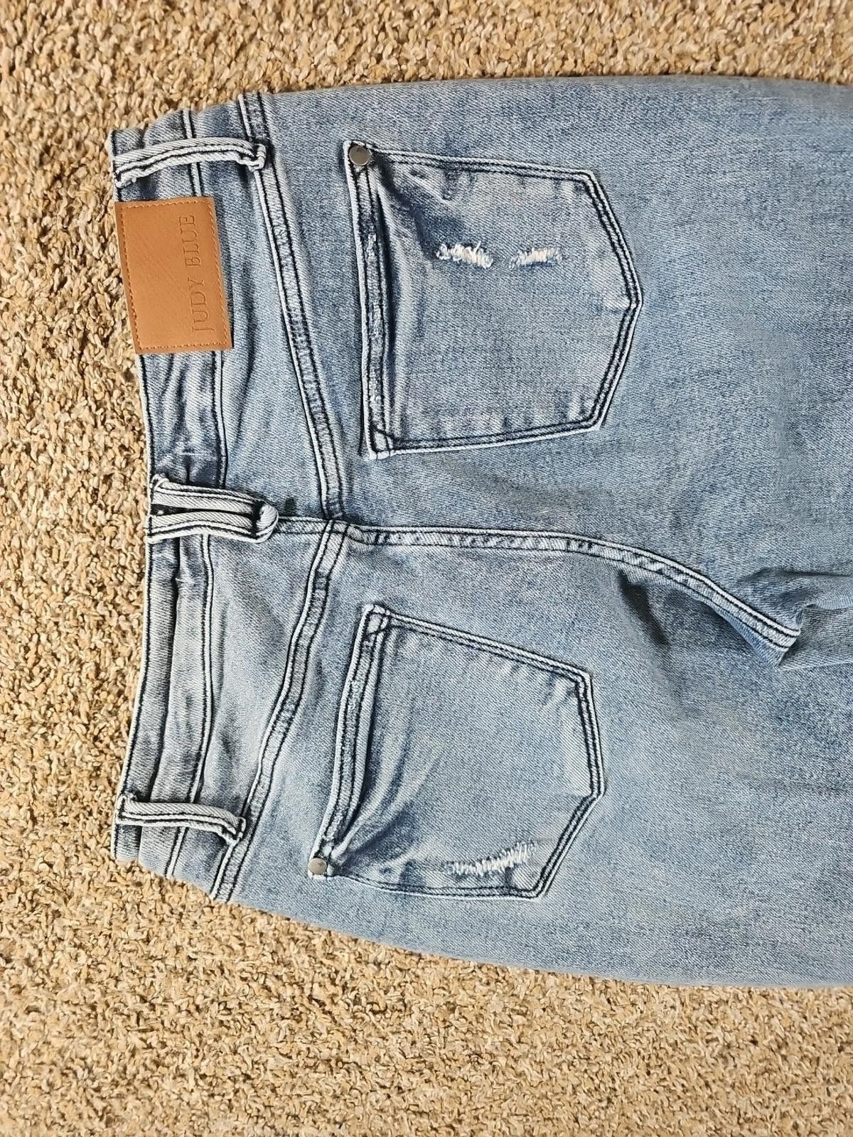 Other Judy Blue Los Angeles Slim Fit 7/28 Jeans Size 28" / US 6 / IT 42 - 8 Thumbnail