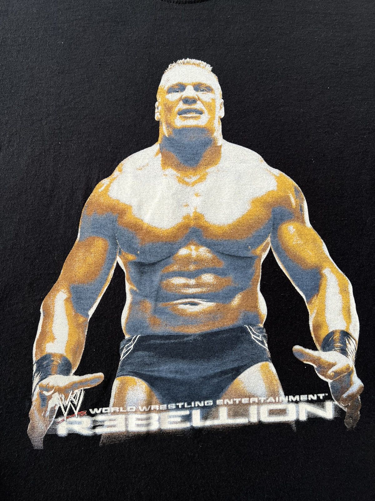 WWE Vintage 2002 Brock Lesnar Rebellion Tour WWE T-shirt Size US S / EU 44-46 / 1 - 5 Thumbnail