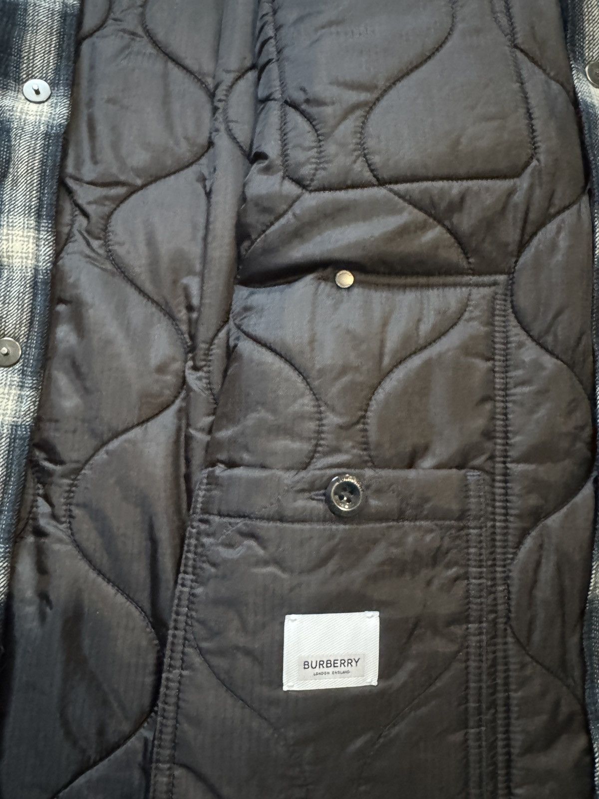 Burberry Burberry Virgin Wool Plaid Print Jacket Size US M / EU 48-50 / 2 - 7 Thumbnail