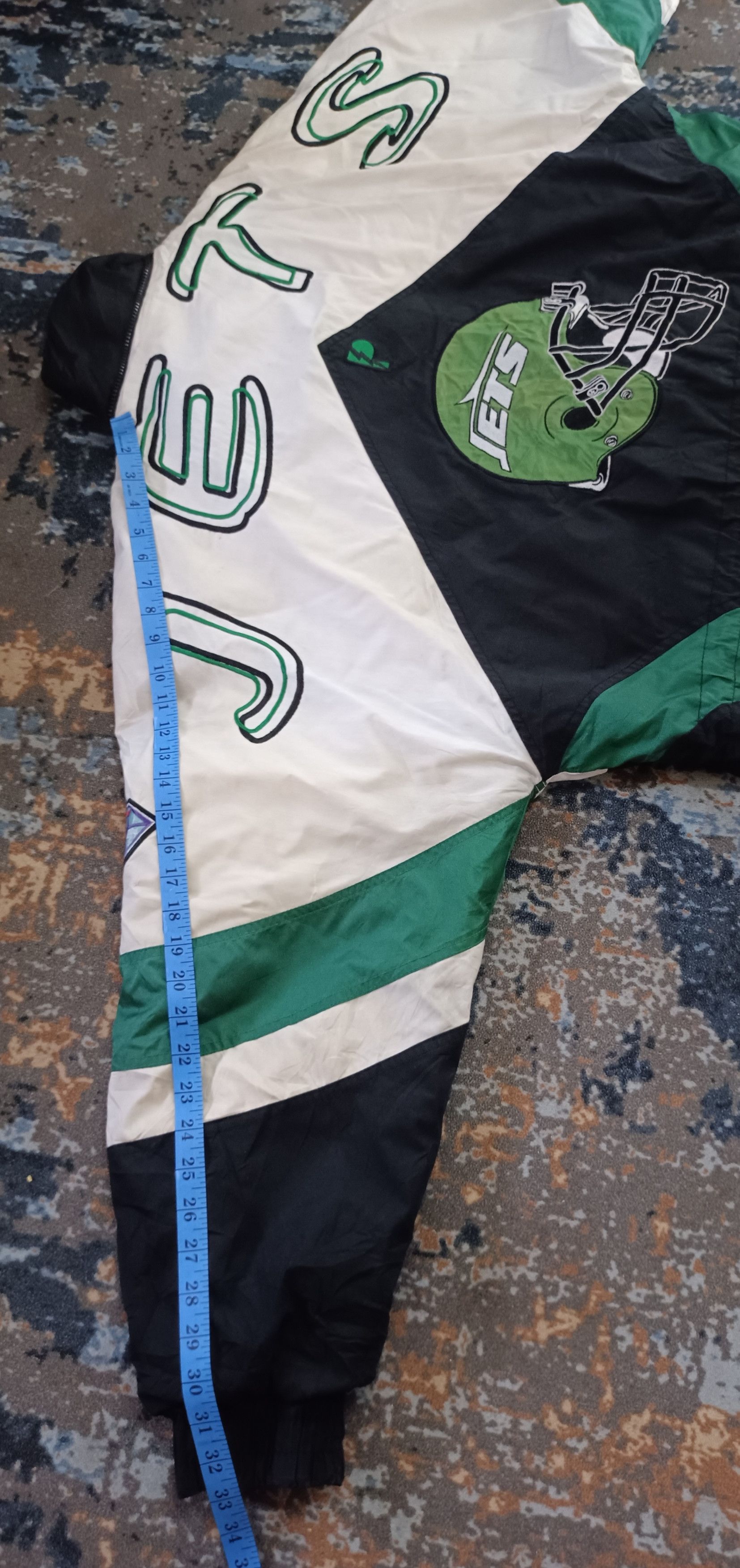 NFL Vintage 90🔥 New York Jets NFL Puffer Jacket Size US XXL / EU 58 / 5 - 20 Thumbnail
