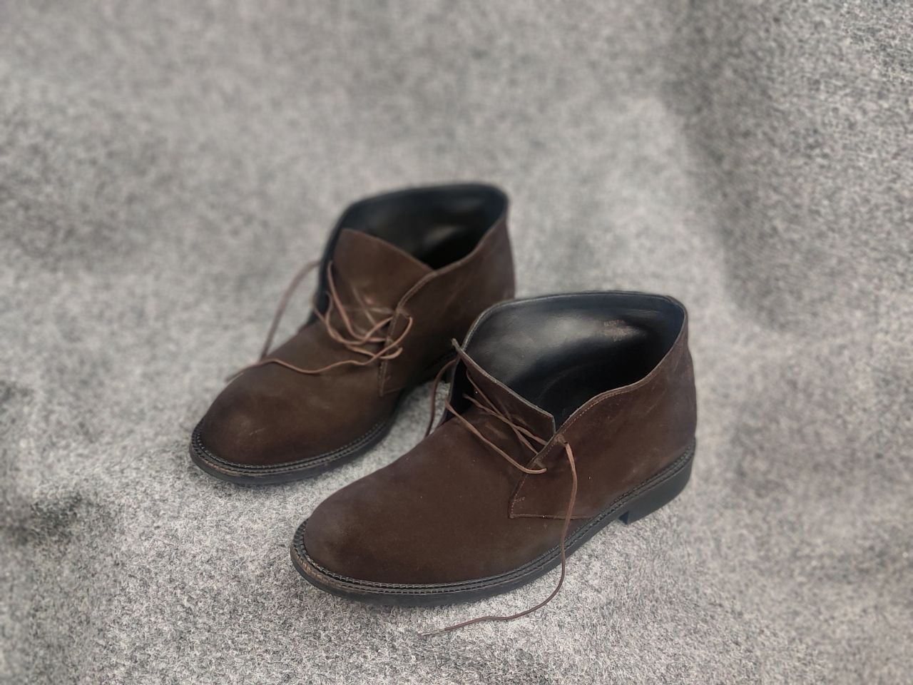 J.M. Weston J. M. Weston France Brown Suede Miles Chukka Desert Boots Size US 10 / EU 43 - 20 Thumbnail