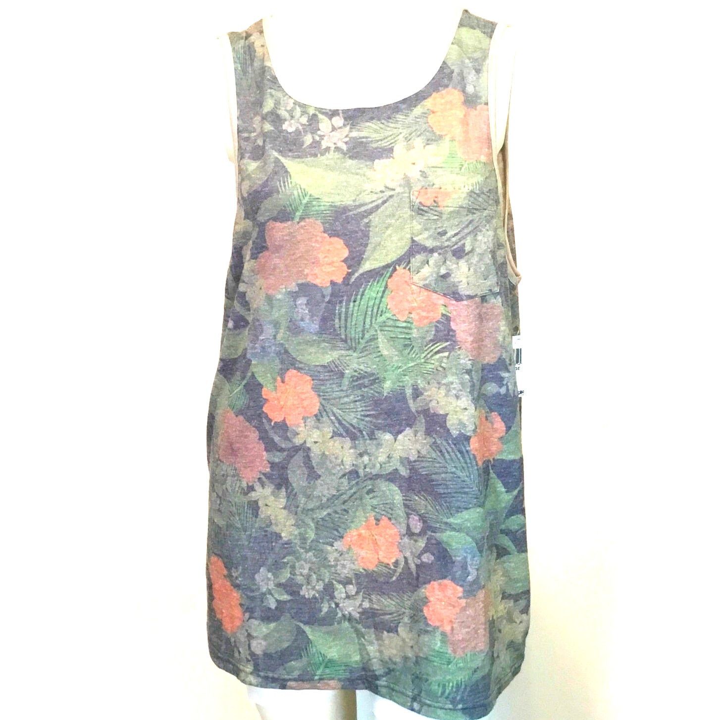 Other Third & Army Tropical Print Tank Dress Tunic Top NWT XL Size XL / US 12-14 / IT 48-50 - 1 Thumbnail