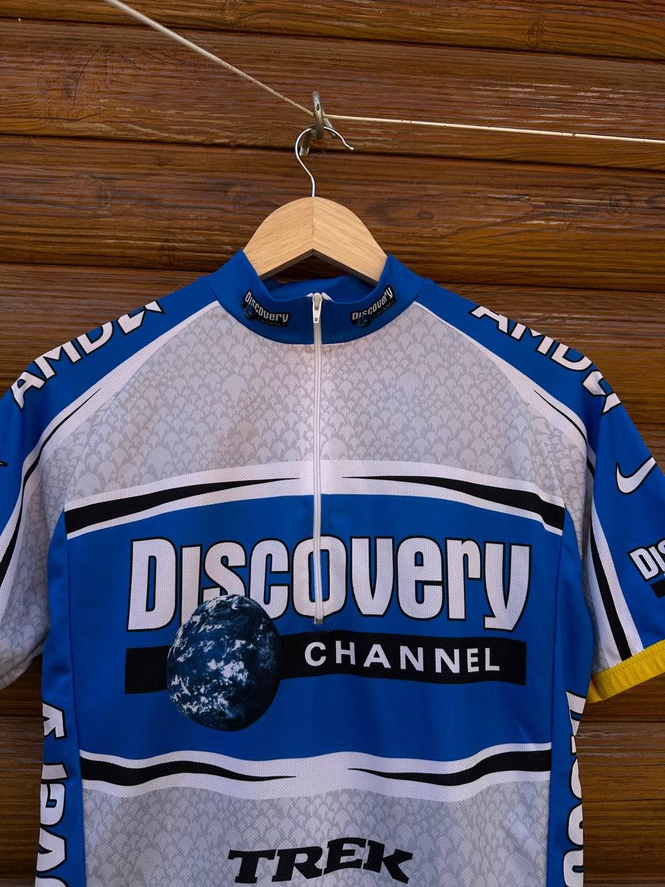 Nike NIKE Discovery Channel Cycling Jersey Size US S / EU 44-46 / 1 - 2 Thumbnail