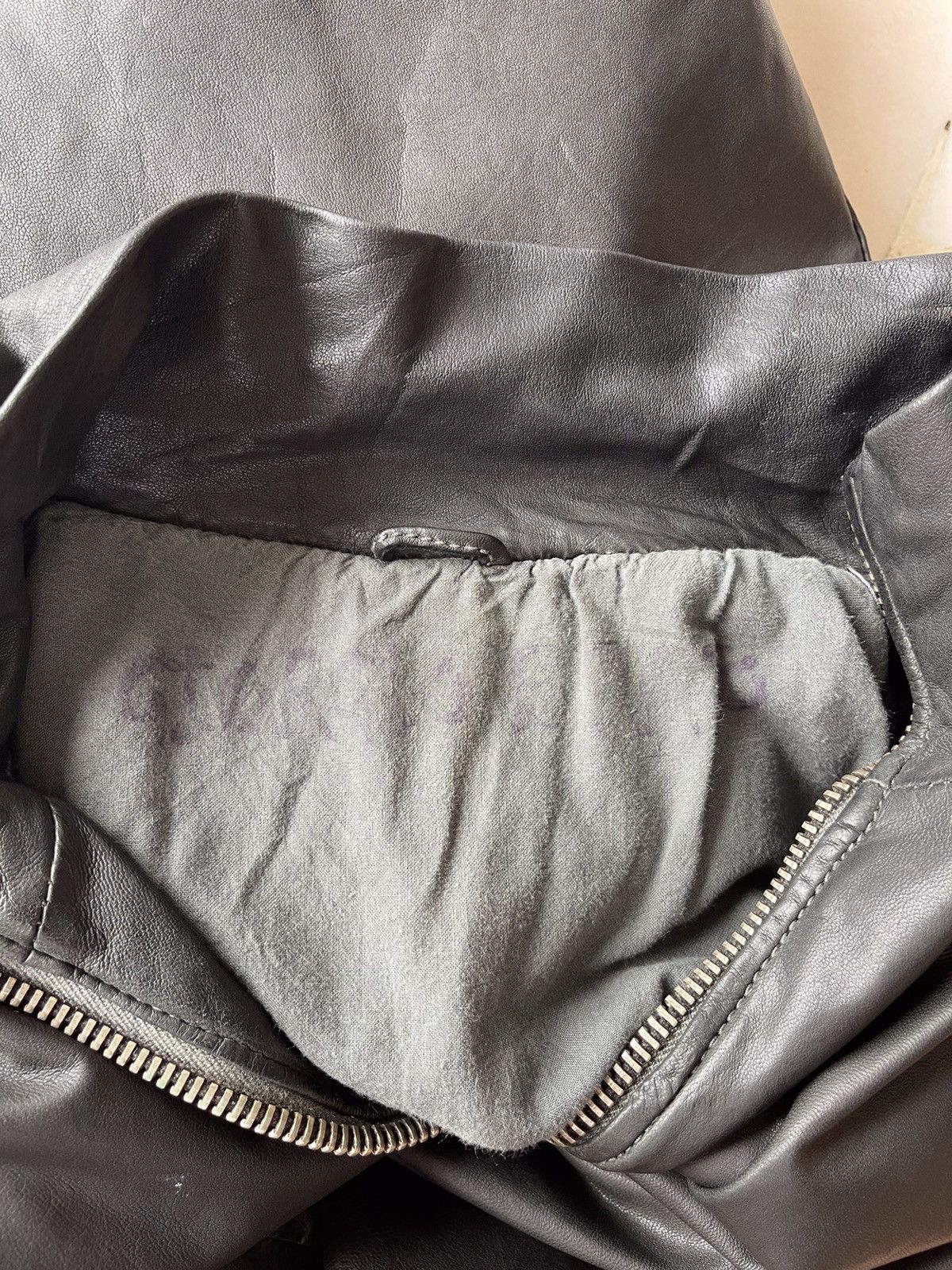 Giorgio Brato Giorgio Brato Vera Pelle Leather Jacket Size US S / EU 44-46 / 1 - 22 Thumbnail