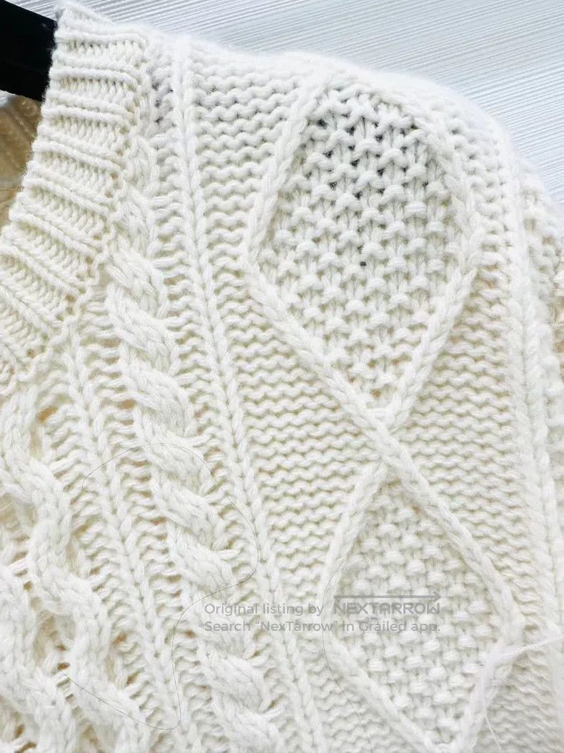 Valentino Valentino Feather milky white sweater Size S / US 4 / IT 40 - 3 Thumbnail
