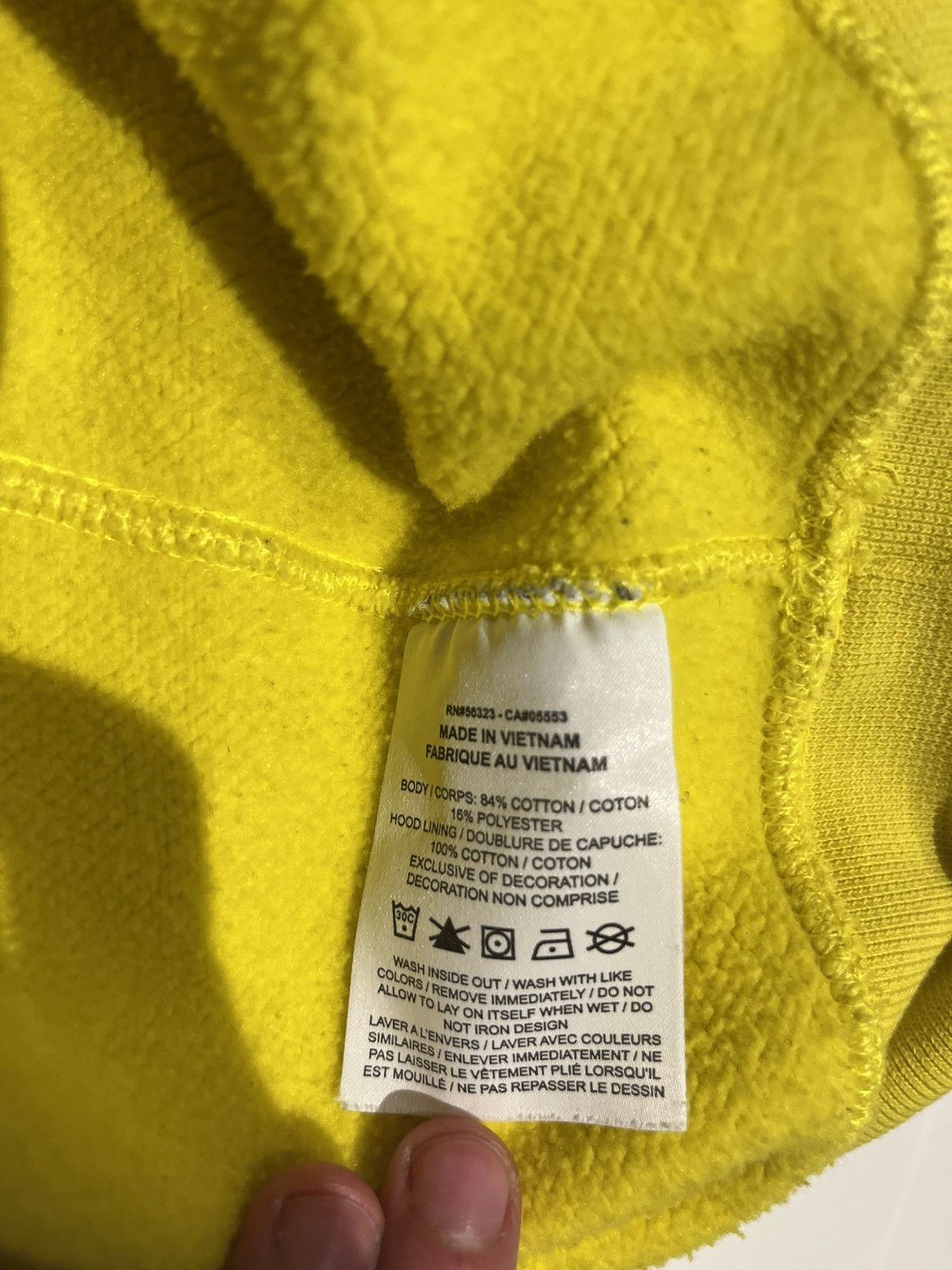 Nike Nike Yellow Hoodie Size M Size US M / EU 48-50 / 2 - 4 Thumbnail