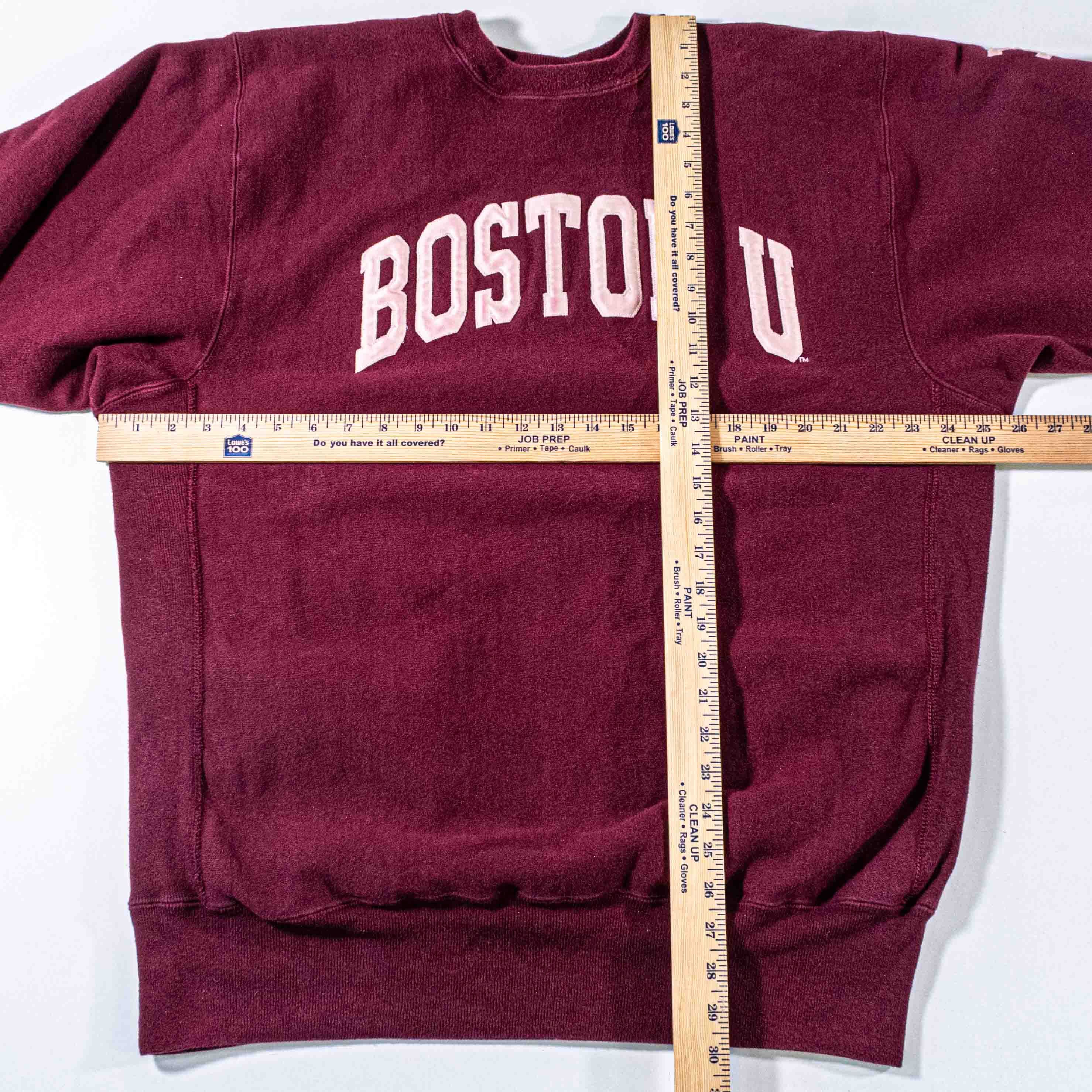 Champion Vintage Champion Reverse Weave Boston University Sweatshirt Size US XXL / EU 58 / 5 - 4 Thumbnail