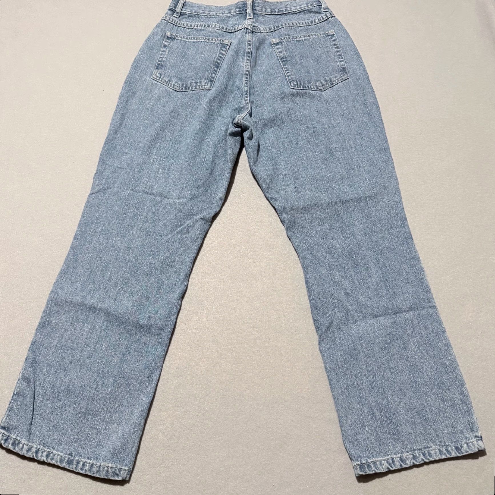 Cherokee Cherokee Jeans Women's Blue Denim Pockets High Rise Straight Fit Zip Fly - 10 Size 32" / US 10 / IT 46 - 2 Thumbnail