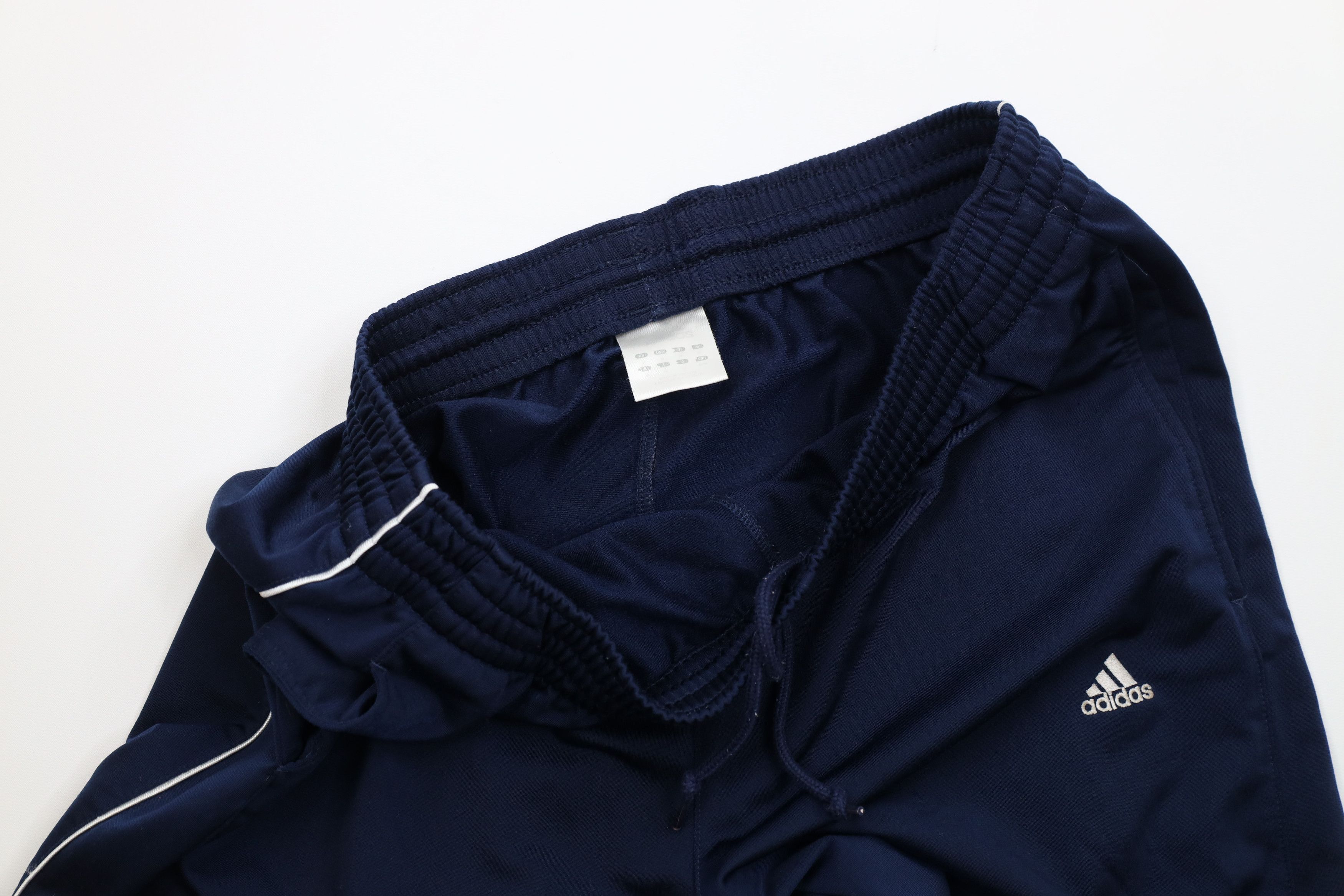 Adidas Vintage Y2K Adidas Spell Out Wide Leg Sweatpants Pants Blue Size US 34 / EU 50 - 10 Thumbnail