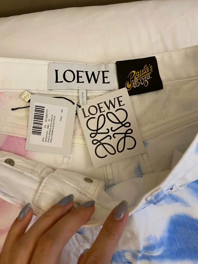 Loewe LOEWE Color blended denim shorts Size 26" / US 2 / IT 38 - 8 Thumbnail