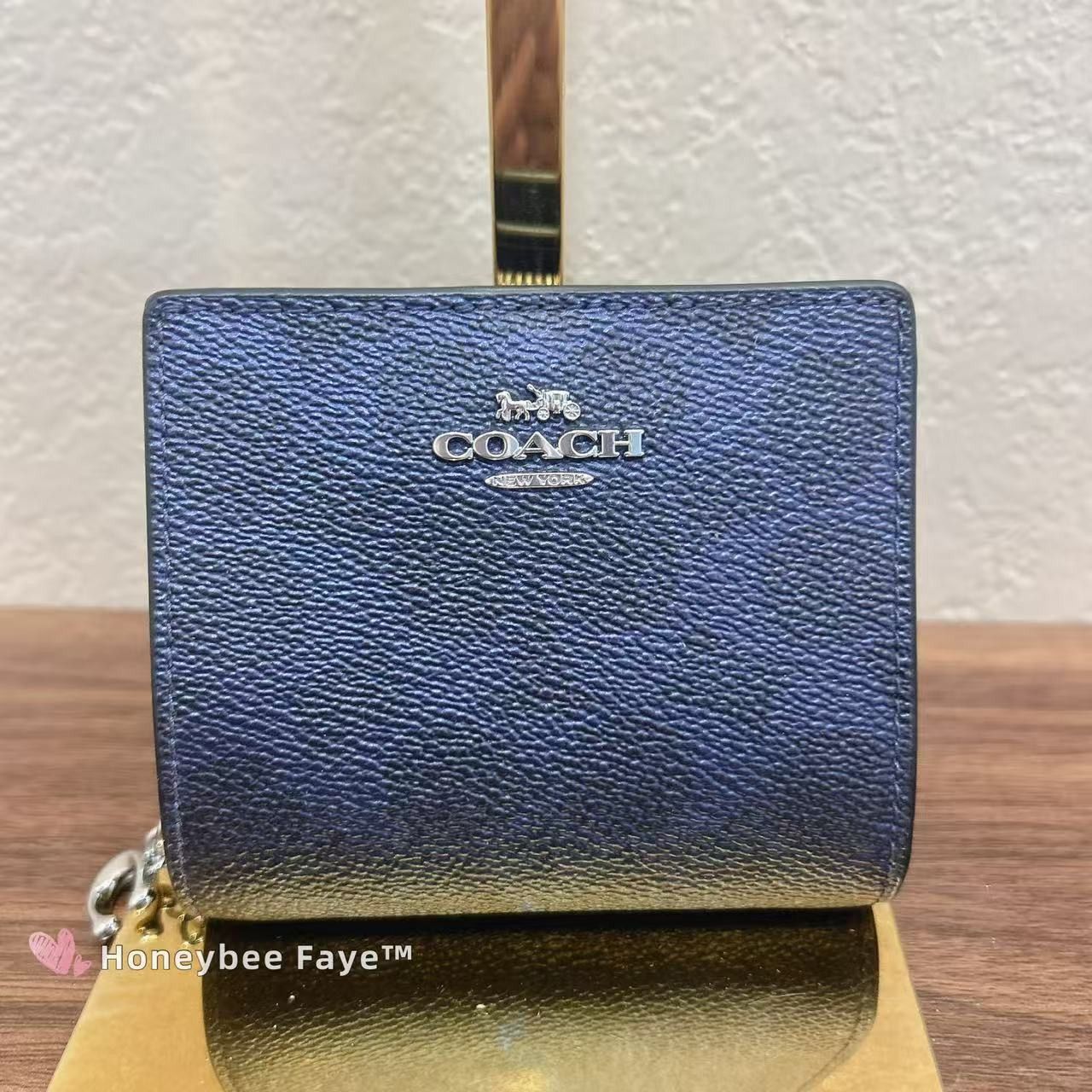 Coach NWT Coach Snap Wallet In Signature Canvas CCL96 Size ONE SIZE - 1 Thumbnail