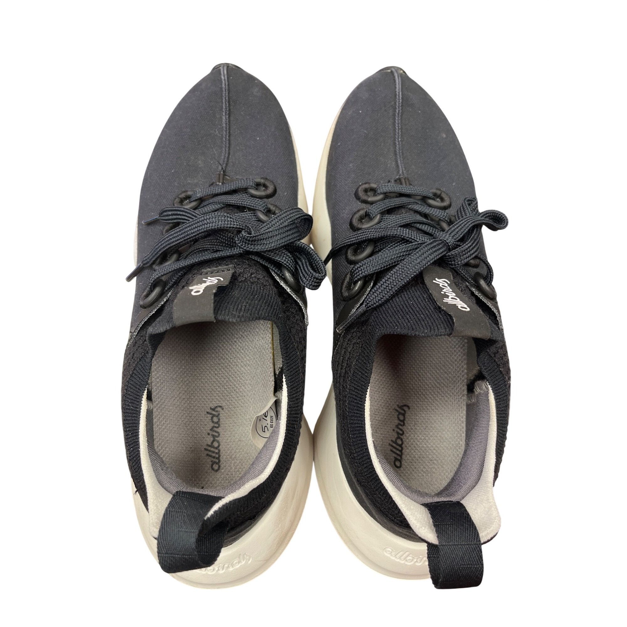 Allbirds All birds wms black white casaul walking sneakers sz 10 SKU Size US 10 / IT 40 - 12 Thumbnail