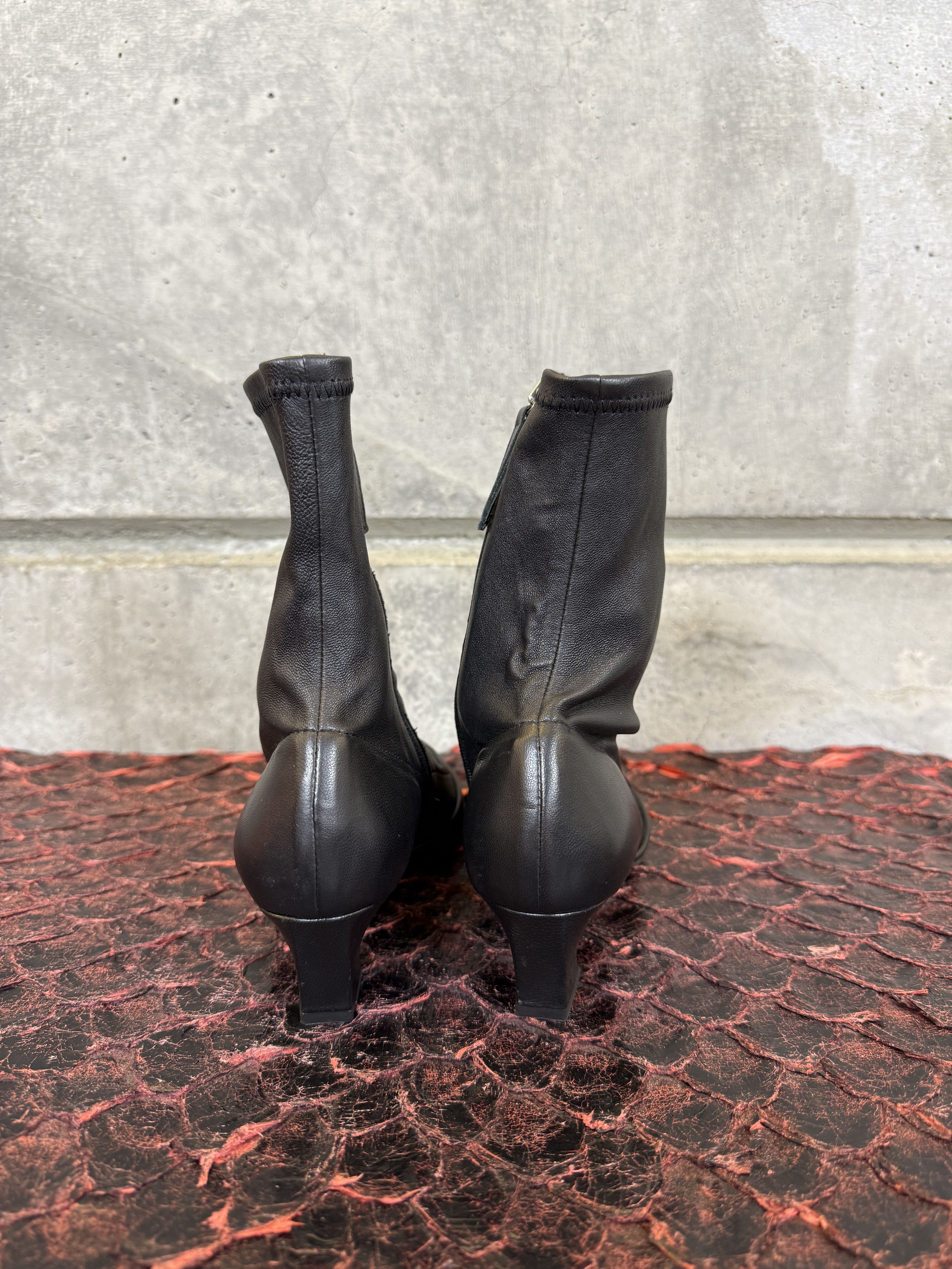 Acne Studios $830 Acne Studios Bano Leather Ankle Boots Size US 6 / IT 36 - 10 Thumbnail