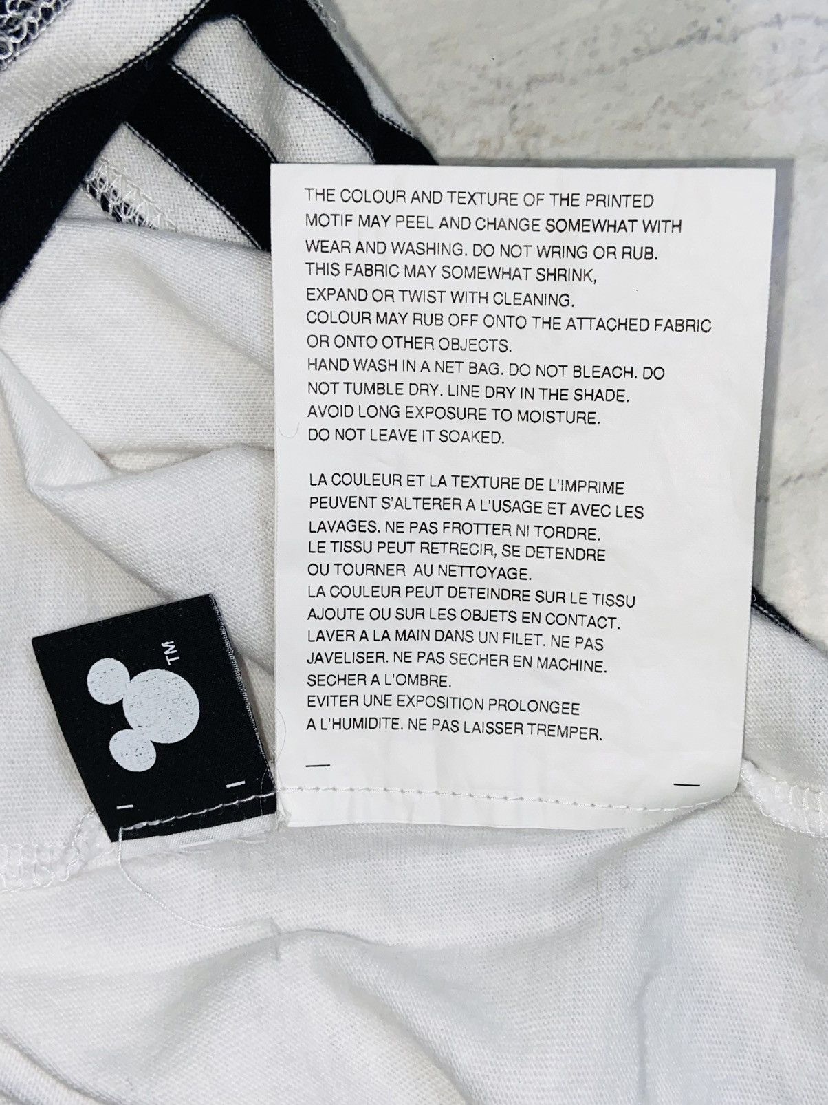 Comme des Garcons Black COMME DES GARCONS BLACK ( white t-shirt ) Size US M / EU 48-50 / 2 - 9 Thumbnail