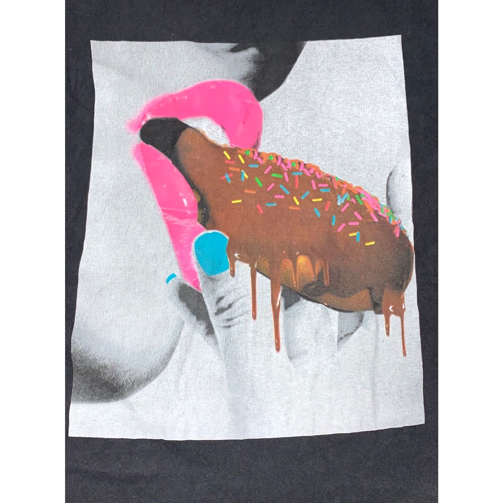 Vintage VINTAGE Wet Bandits Donut T Shirt Black Short Sleeve Men M Size US M / EU 48-50 / 2 - 2 Thumbnail