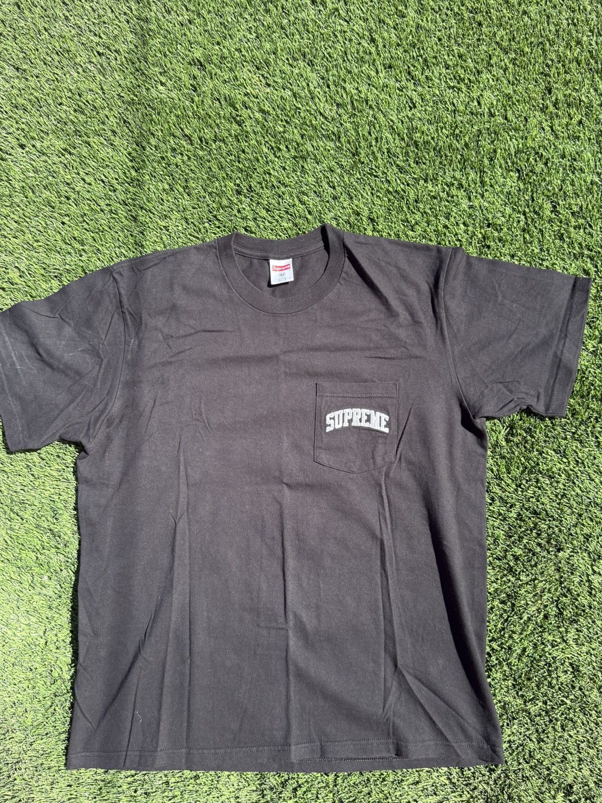 47 Brand × NFL × Supreme Supreme NFL x Raiders x '47 Pocket Tee Size US L / EU 52-54 / 3 - 1 Thumbnail