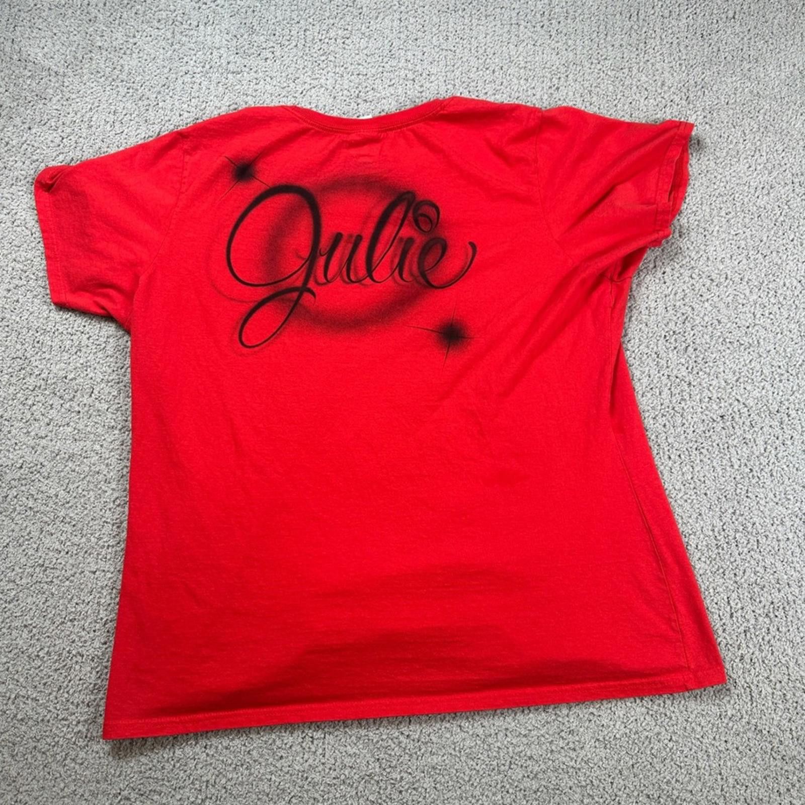 Disney Disney Mickey Mouse Christmas Lights Red T Shirt Women XXL Size XXL / US 16-18 / IT 52-54 - 2 Thumbnail