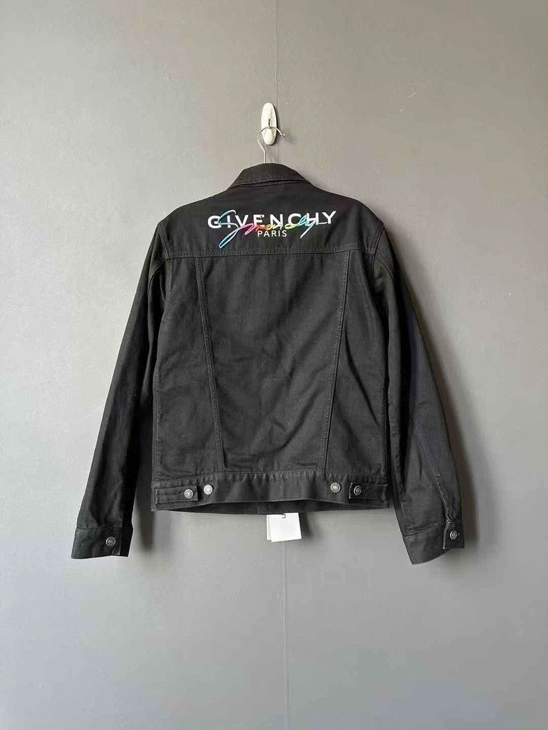 Givenchy Givenchy Rainbow Embroidered Denim Jacket Size US S / EU 44-46 / 1 - 2 Thumbnail