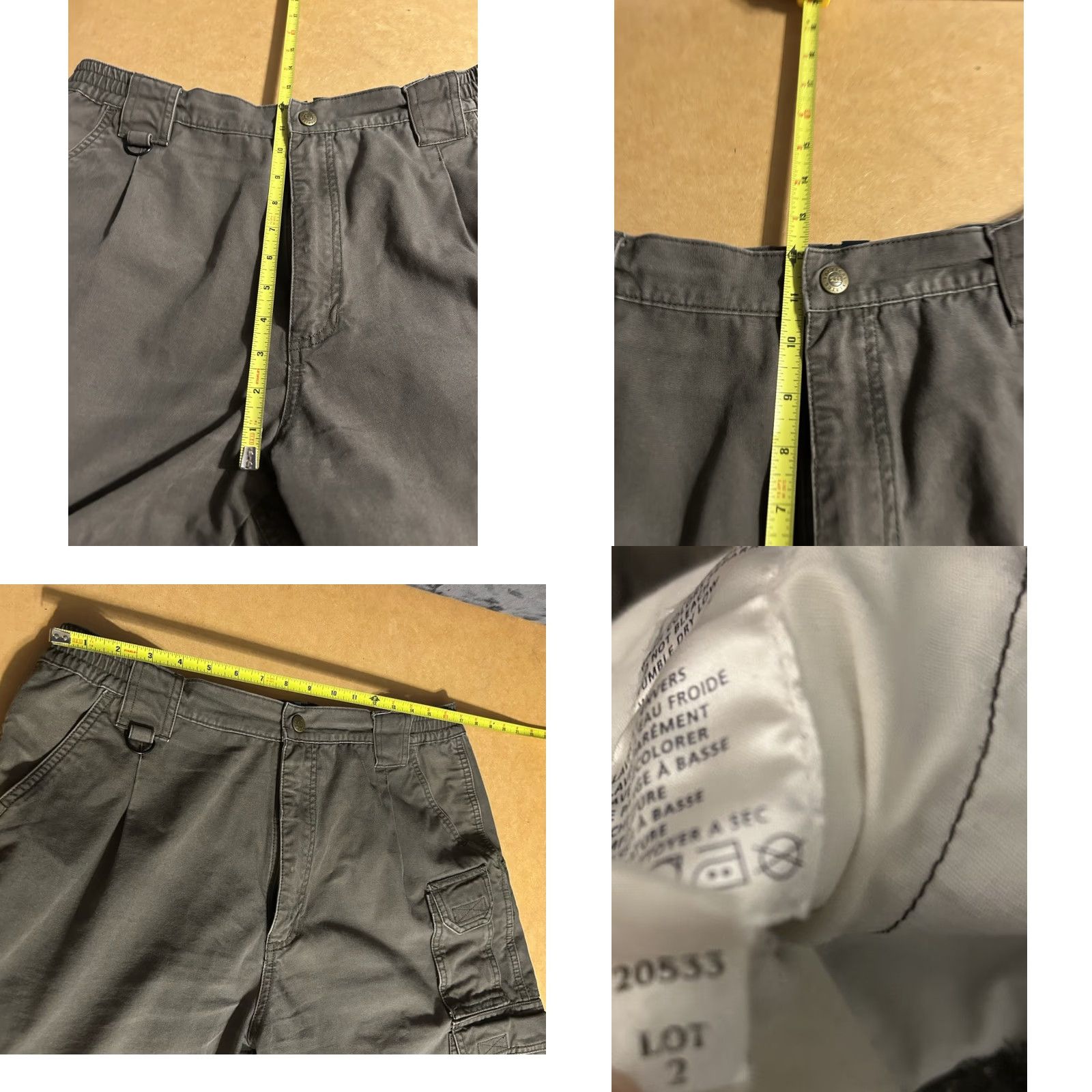 Vintage 5.11 Tactical Gray Tone Cargo Pants Men 34x30 Street Police Style Workwear Pants by 5.11 Tactical Size US 34 / EU 50 - 9 Thumbnail