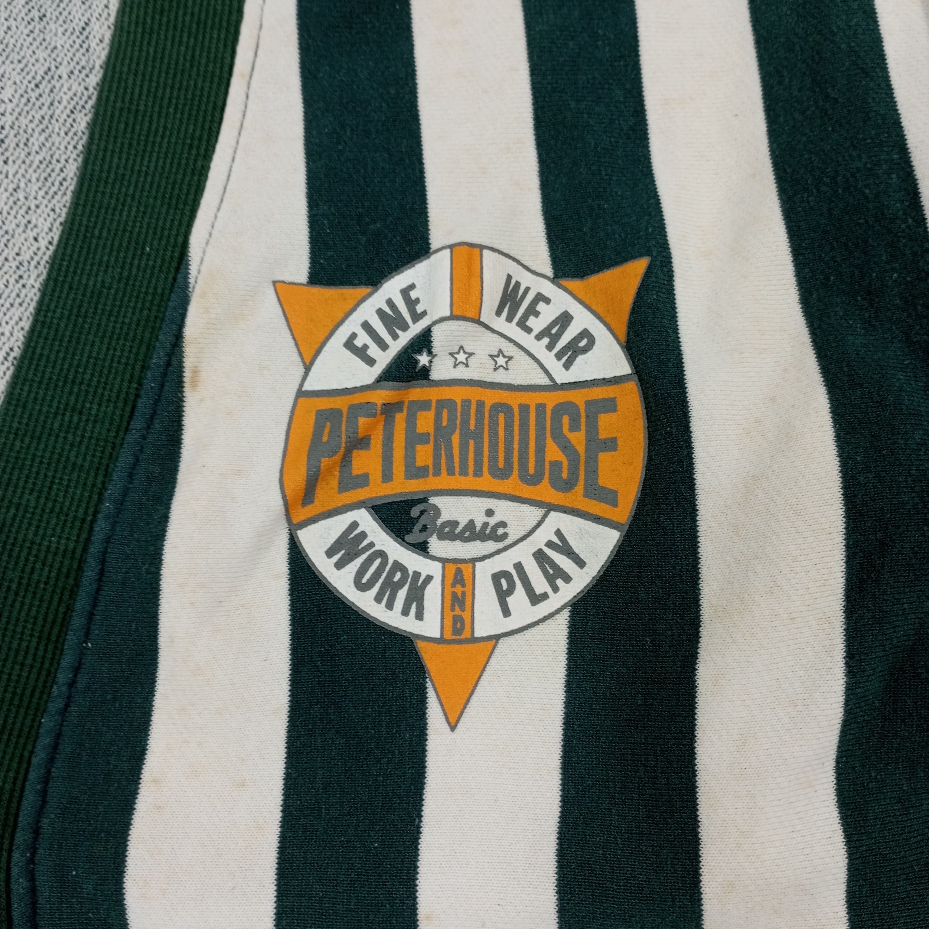 Vintage Peter House Stripes Design Streetwear Cardigan Sweater Size US M / EU 48-50 / 2 - 2 Thumbnail