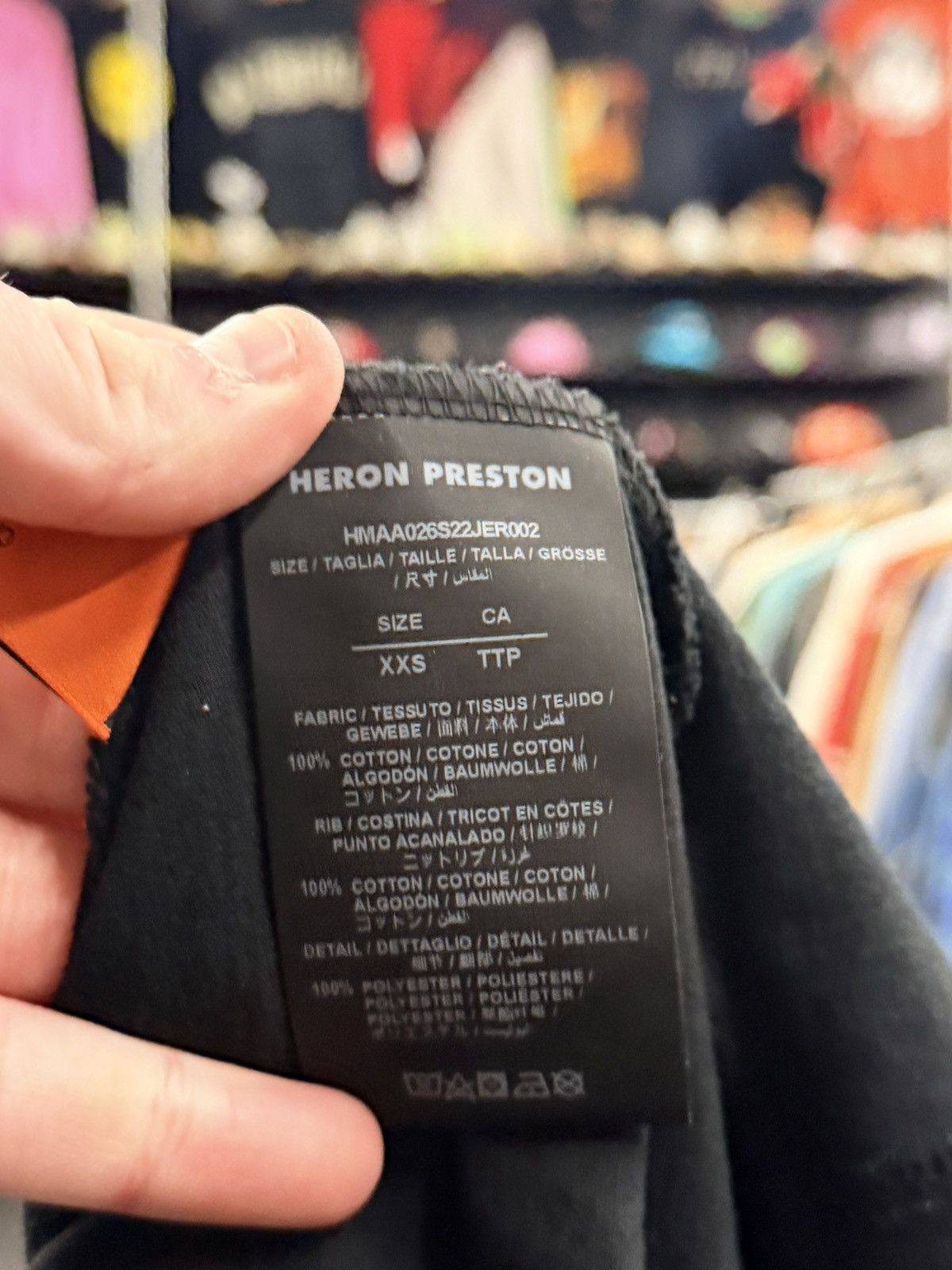 Heron Preston Heron Preston Logo Tee Size US L / EU 52-54 / 3 - 6 Thumbnail
