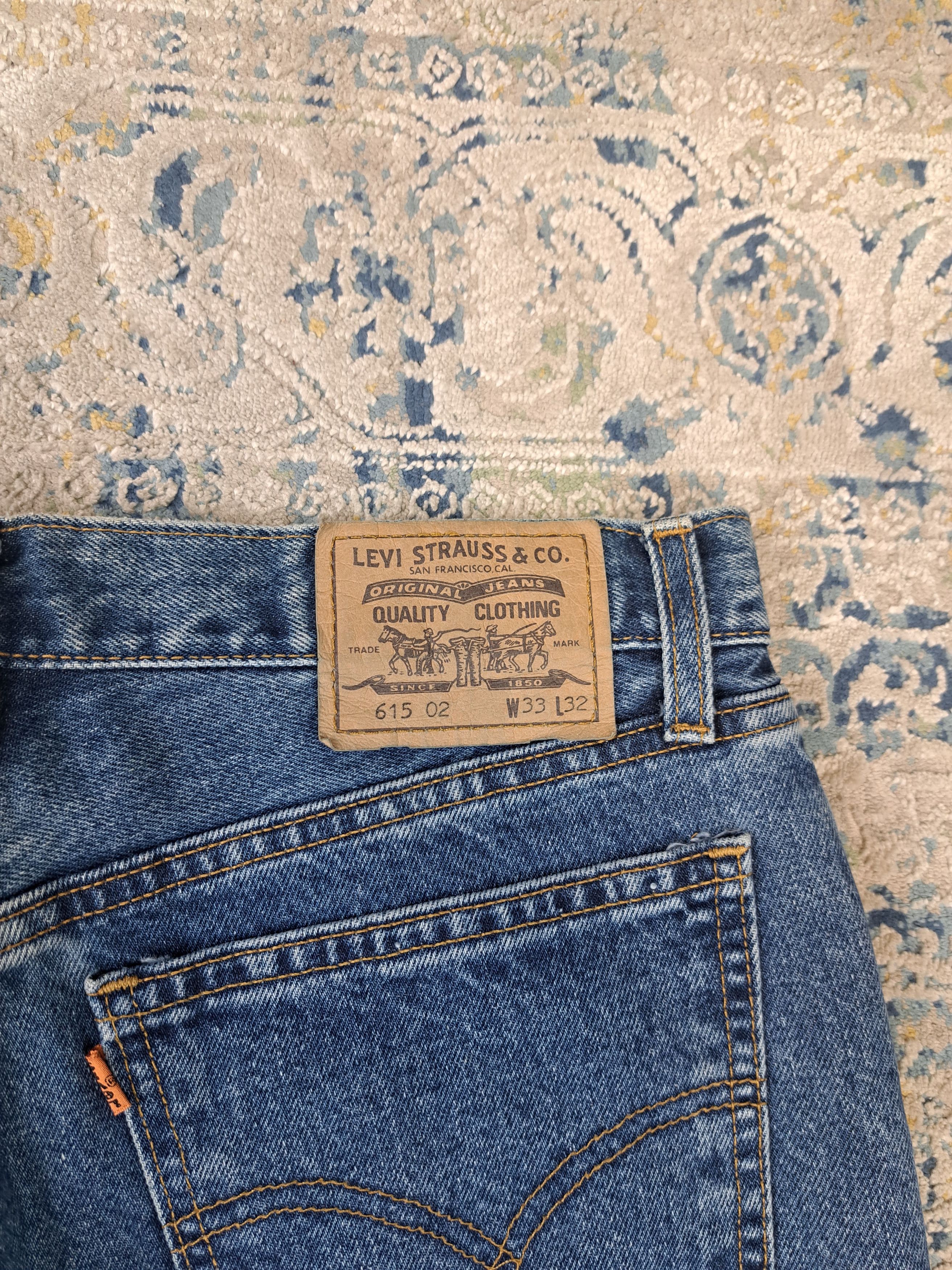 Levi's Vintage 1997 Levis 615 02 Orange Tab Denim Jeans Size US 33 - 3 Thumbnail