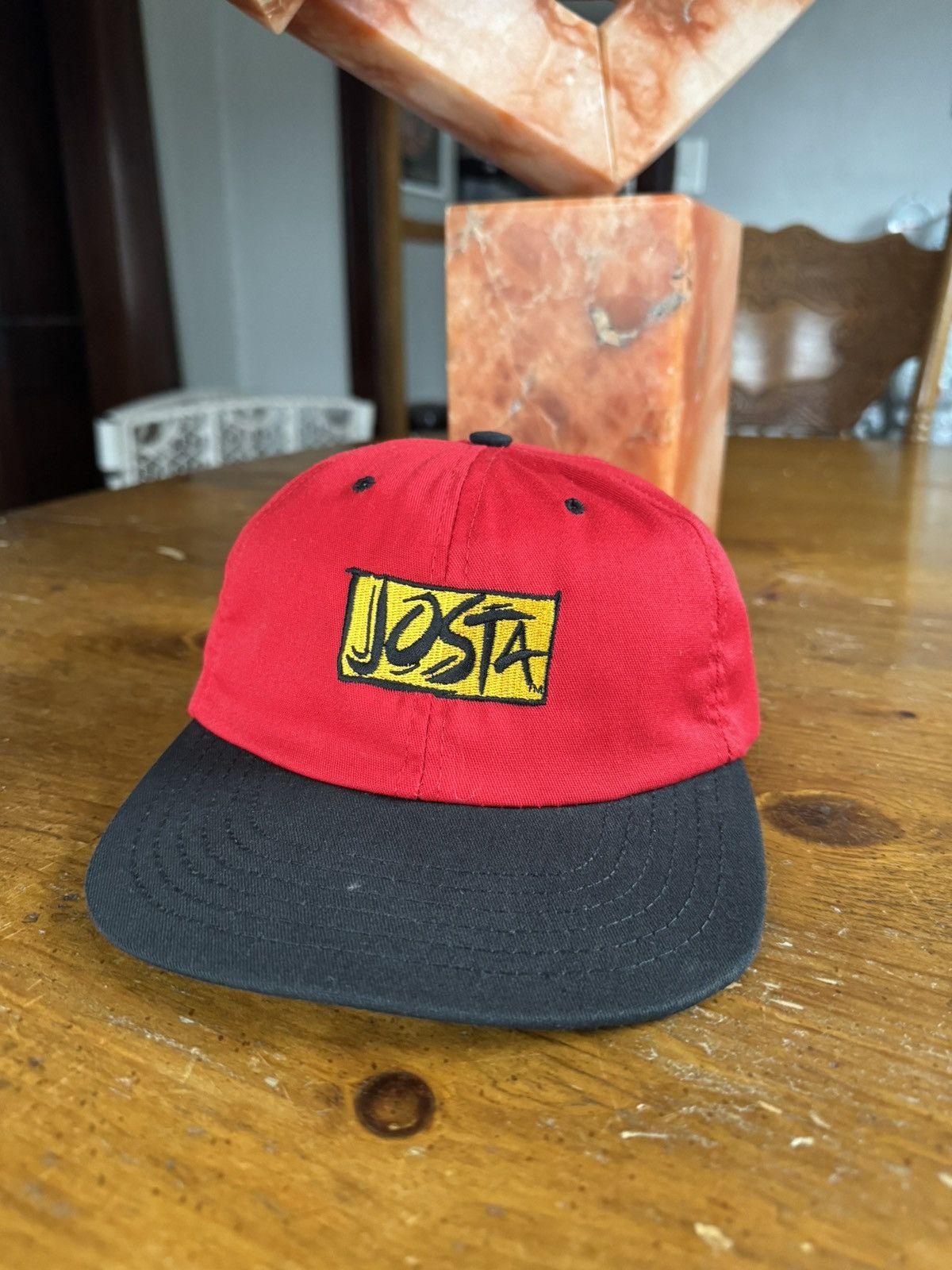 Vintage Josta Coca Cola Red Baseball Hat Strapback Vintage Trucker Size ONE SIZE - 2 Thumbnail