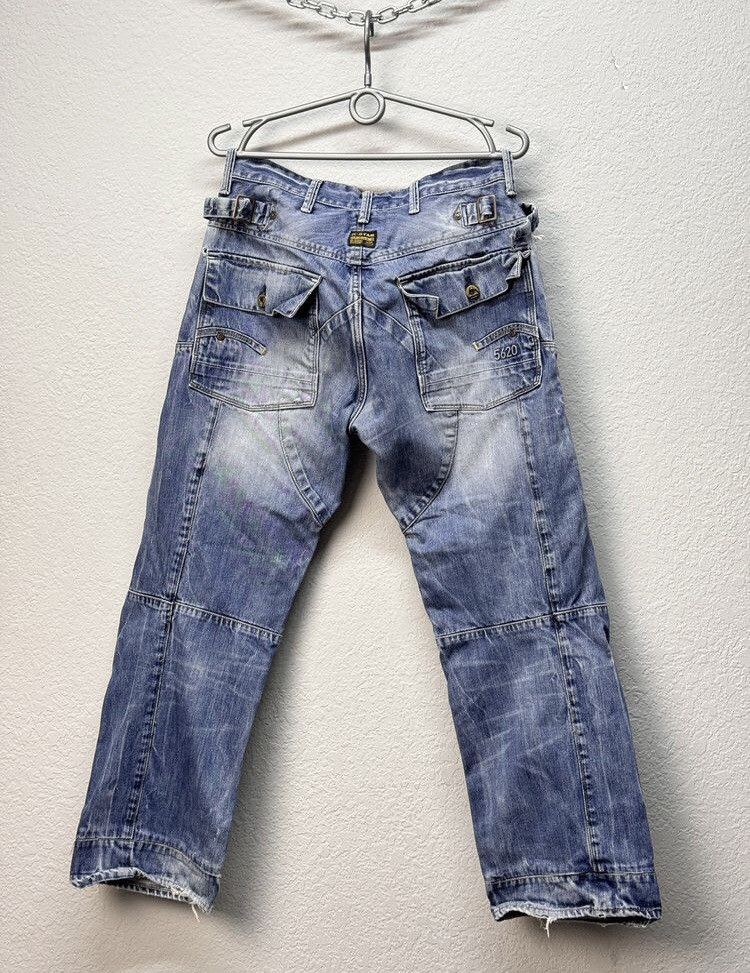 If Six Was Nine × Japanese Brand × Yohji Yamamoto Yohji Yamamoto Junya Watanabe Style Bondage Cargo Pants VTG Size US 30 / EU 46 - 8 Thumbnail