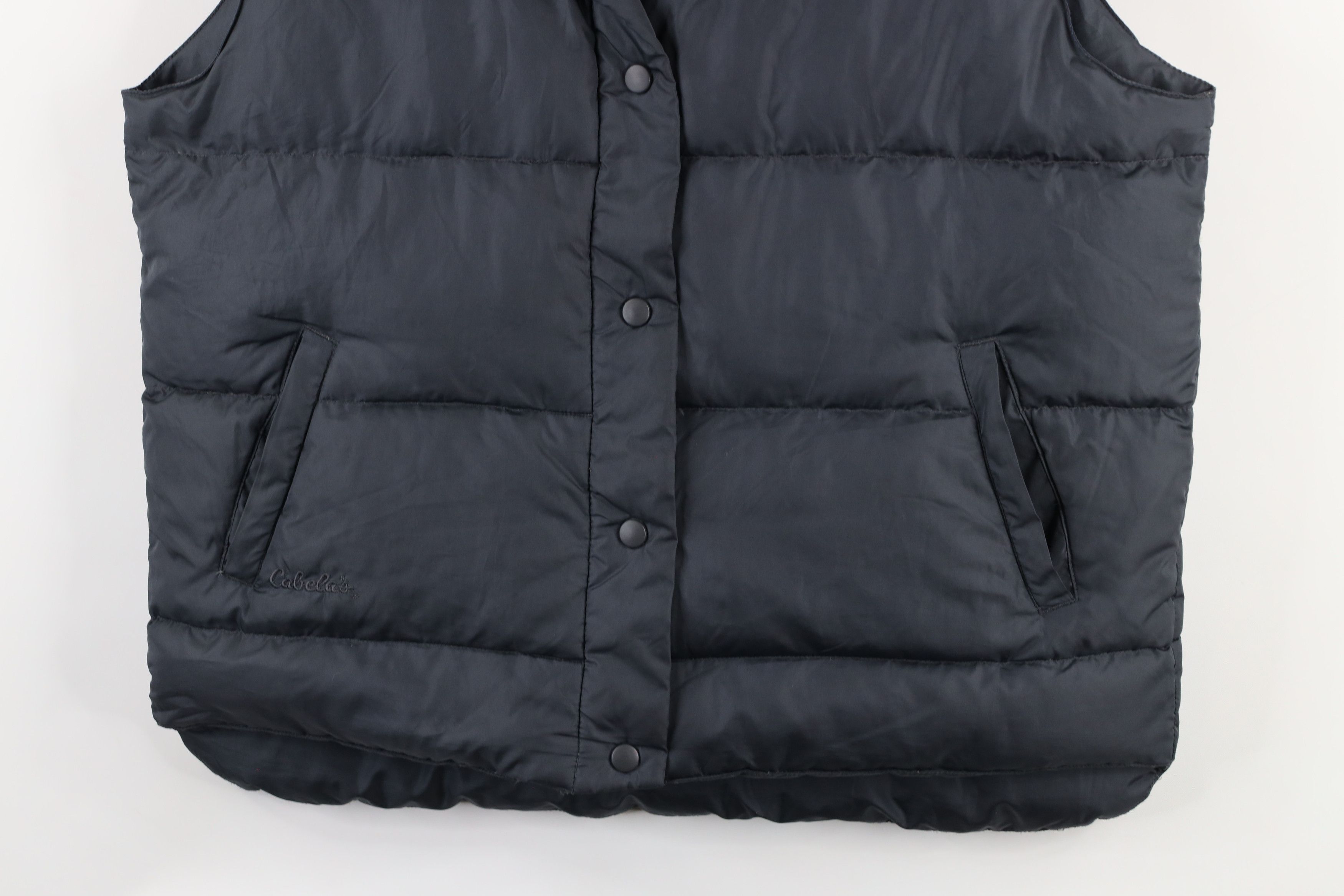 Cabelas × Vintage Vintage Cabelas Northern Goose Down Puffer Vest Jacket Size L / US 10 / IT 46 - 3 Thumbnail