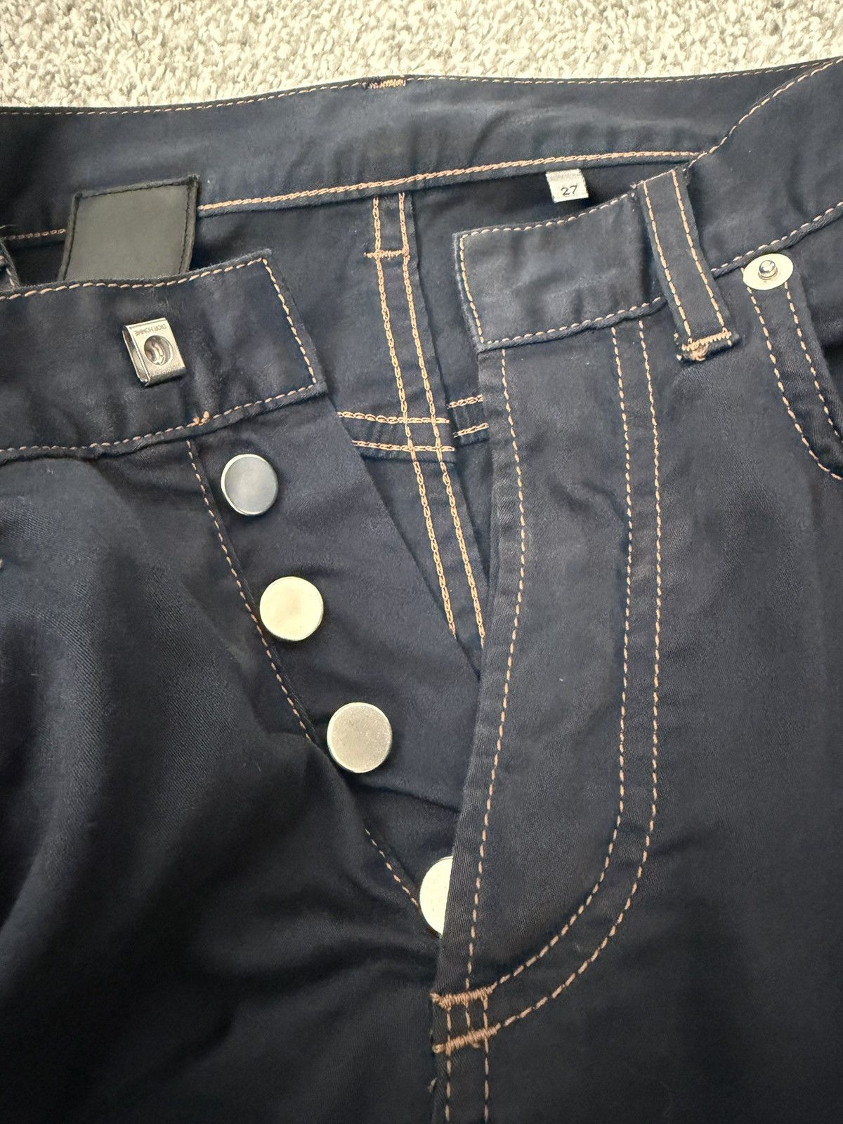 Dior 05 HEDI Dior Blue Jeans Size US 27 - 3 Thumbnail