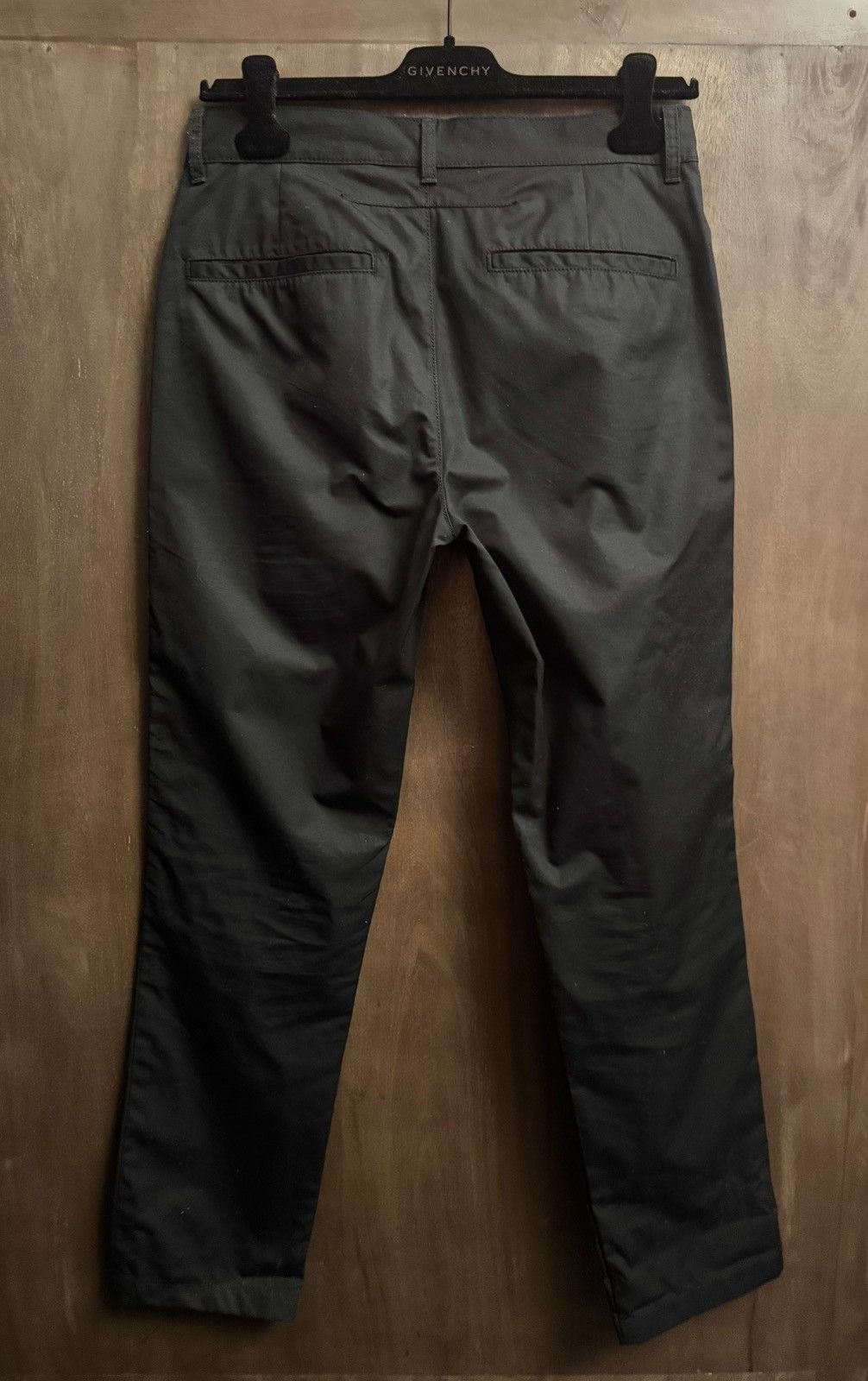 Givenchy givenchy riccardo tisci black pants red vinyl stripes 46 it Size US 30 / EU 46 - 5 Thumbnail