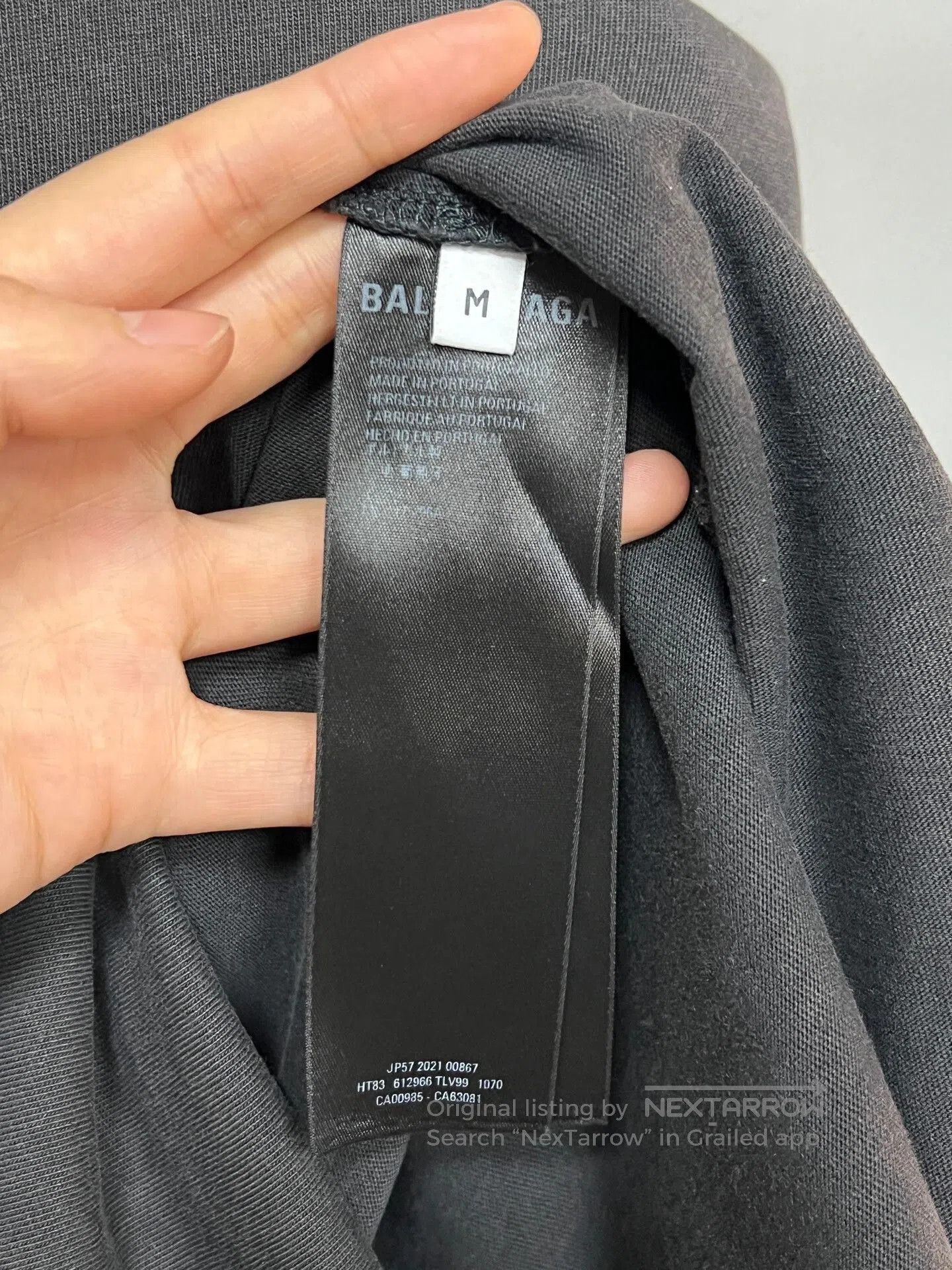 Balenciaga Balenciaga Black Logo Short Sleeve T-Shirt. Size US M / EU 48-50 / 2 - 3 Thumbnail