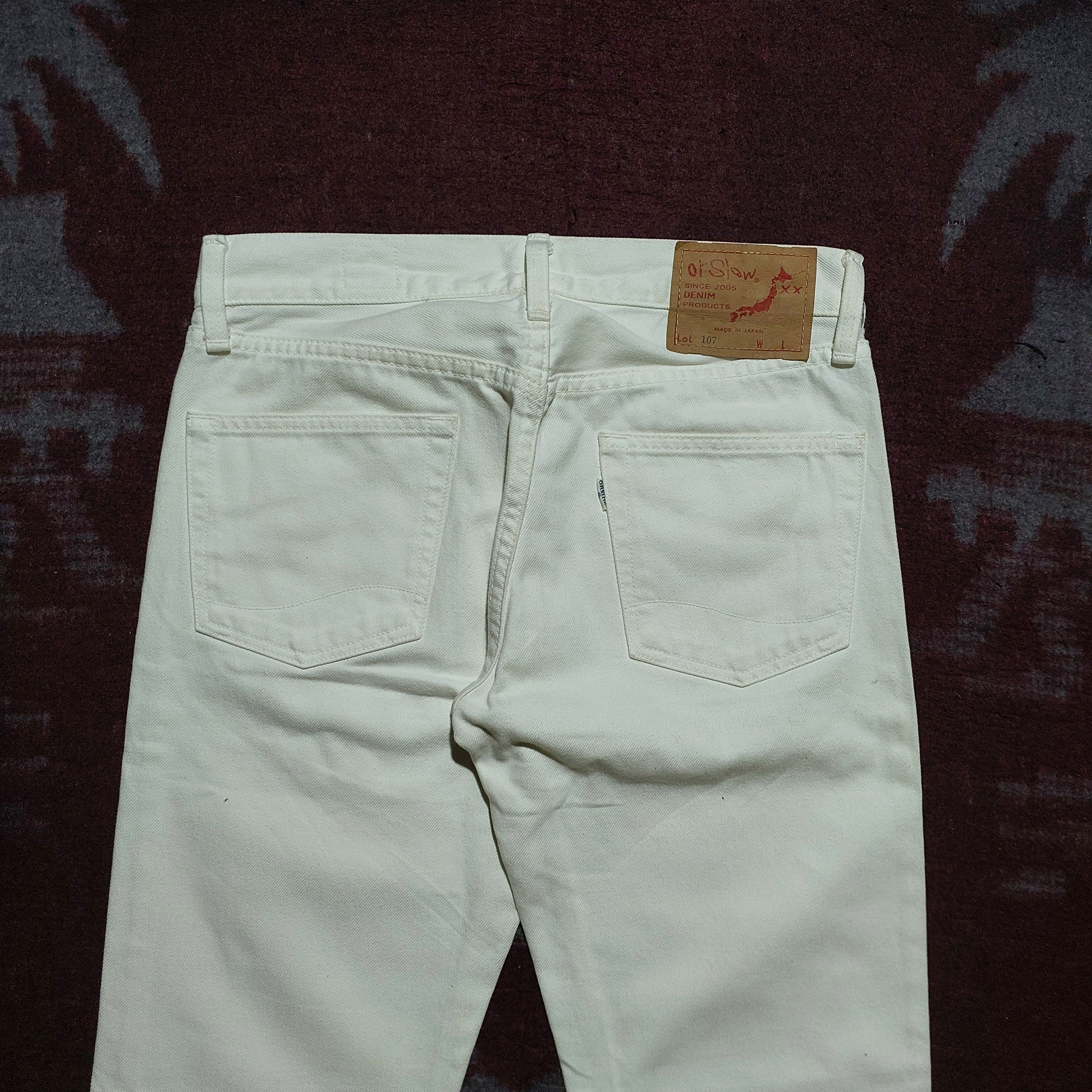 Orslow Orslow Japan white slim fit jeans Size US 30 / EU 46 - 4 Thumbnail