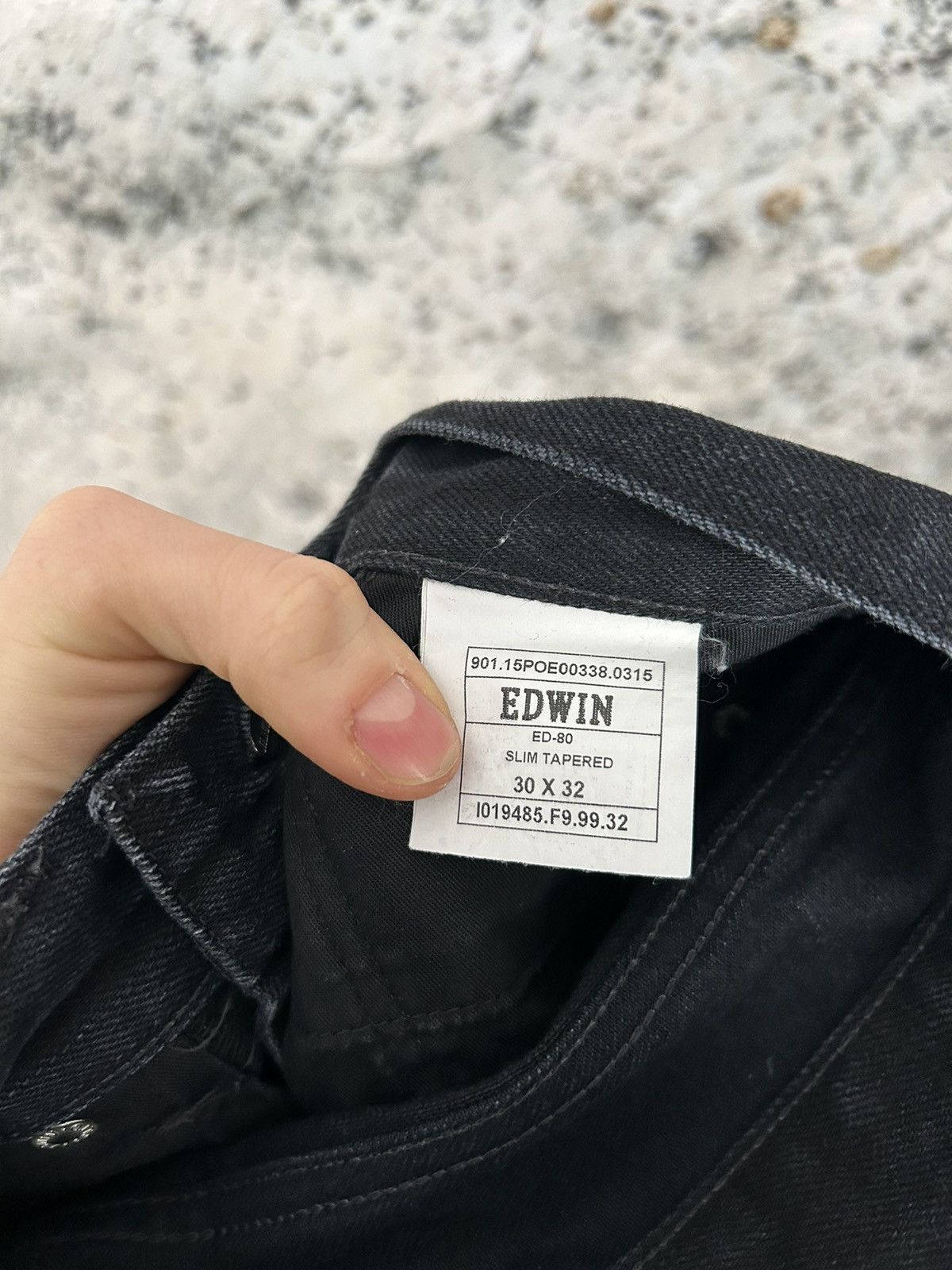 Edwin Vintage Edwin Japan Tokyo Selvedge Denim Slim Trapered ED-80 Size US 30 / EU 46 - 8 Thumbnail