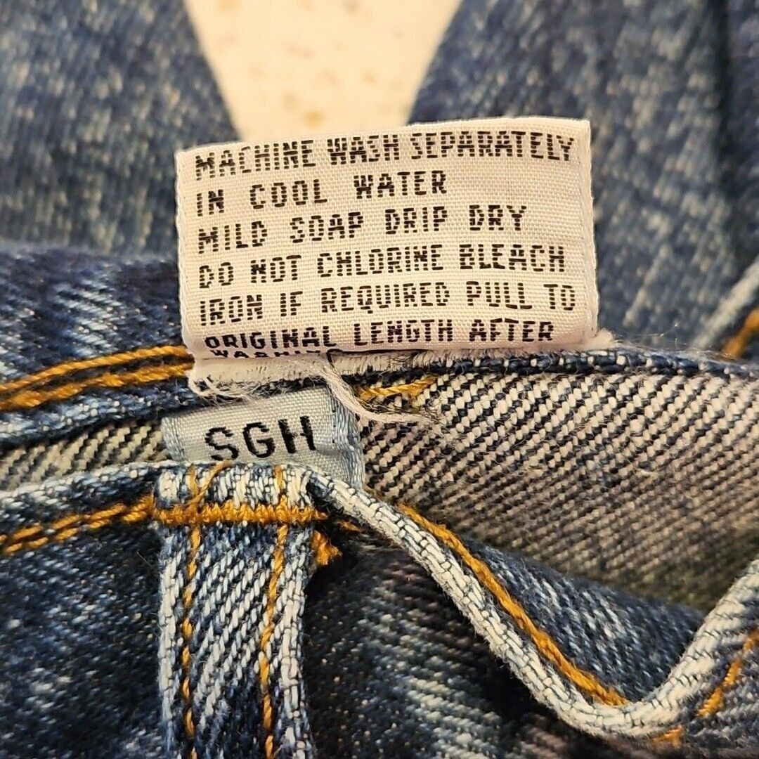 Bill Blass Bill Blass High Rise Baggy Jeans Womens 10 Petite Vintage Ac Size 32" / US 10 / IT 46 - 12 Thumbnail