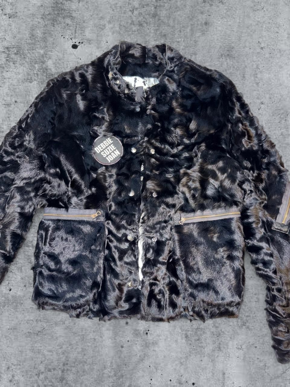 Hysteric Glamour Hysteric Glamour Fur Punk Metal Studded Jacket Size US S / EU 44-46 / 1 - 2 Thumbnail
