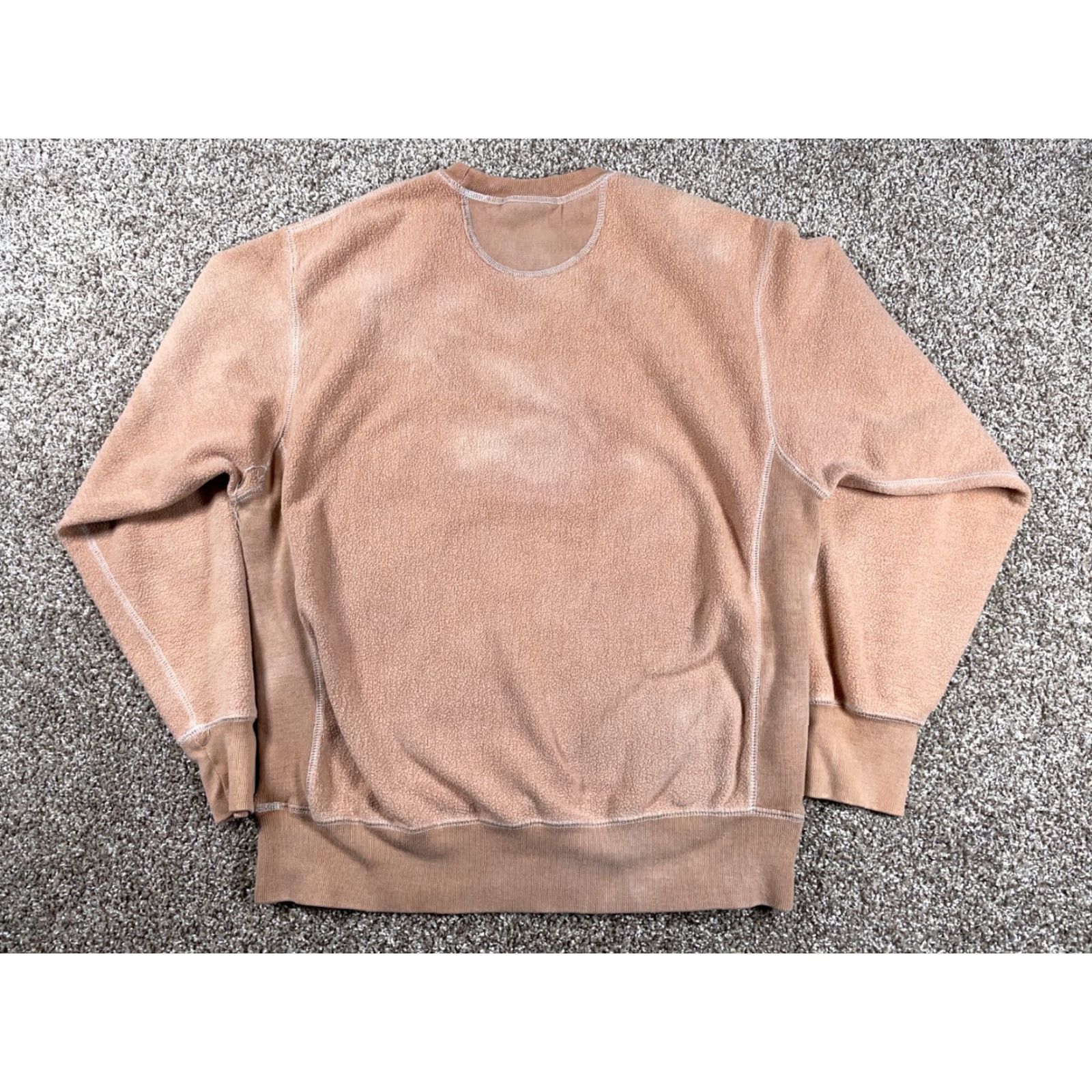 Champion Champion Reverse Weave Atlantis Terry Cloth Sweatshirt Adult Large Beige Crew Beig e Size US L / EU 52-54 / 3 - 2 Thumbnail