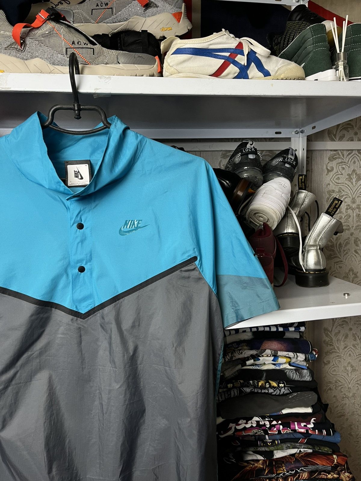Nike Vintage Nike Tech Fleece Polo Tee Y2K Old money Size US S / EU 44-46 / 1 - 7 Thumbnail