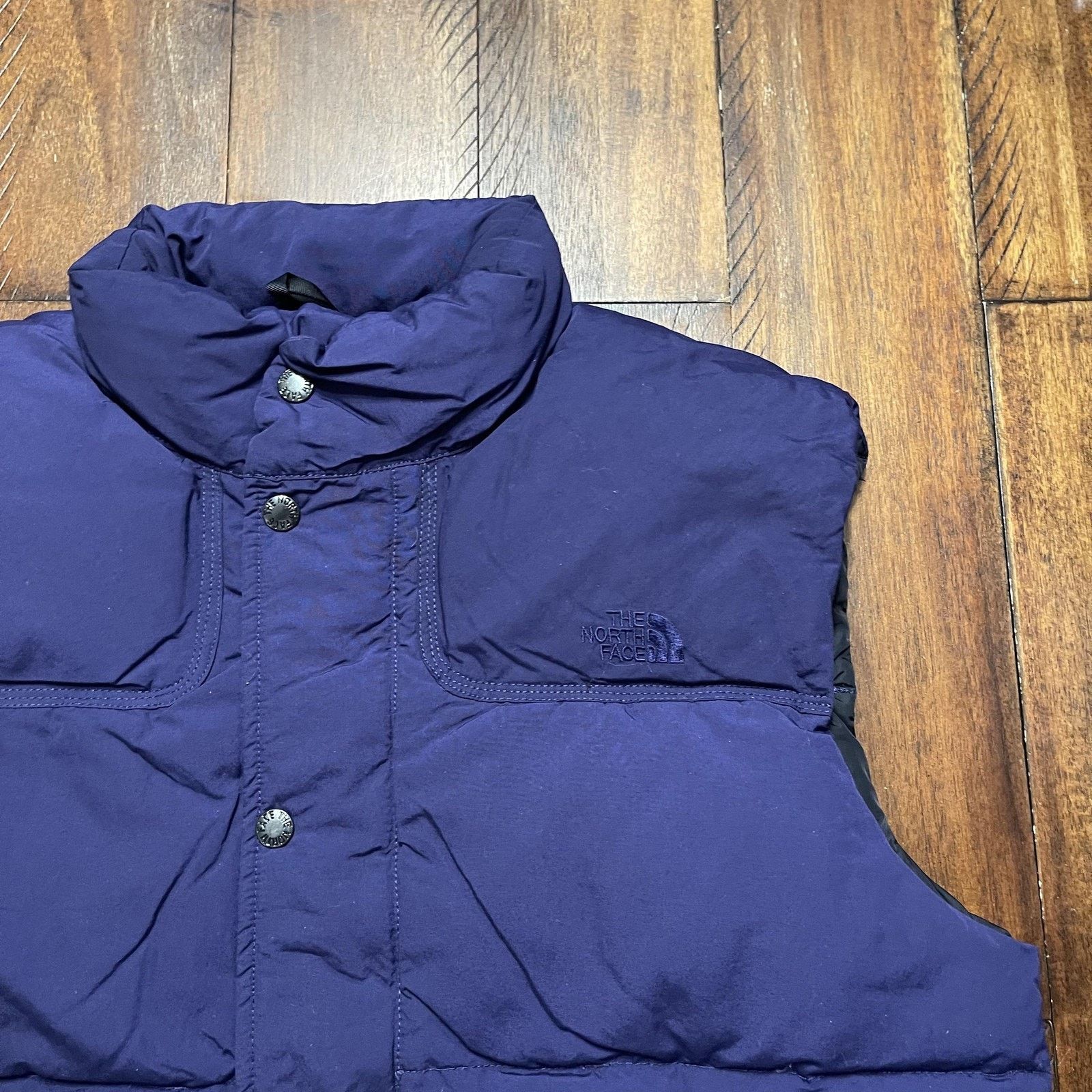 The North Face The North Face Vest Men Medium Deep Purple Goose Down Puffer Size US M / EU 48-50 / 2 - 4 Thumbnail