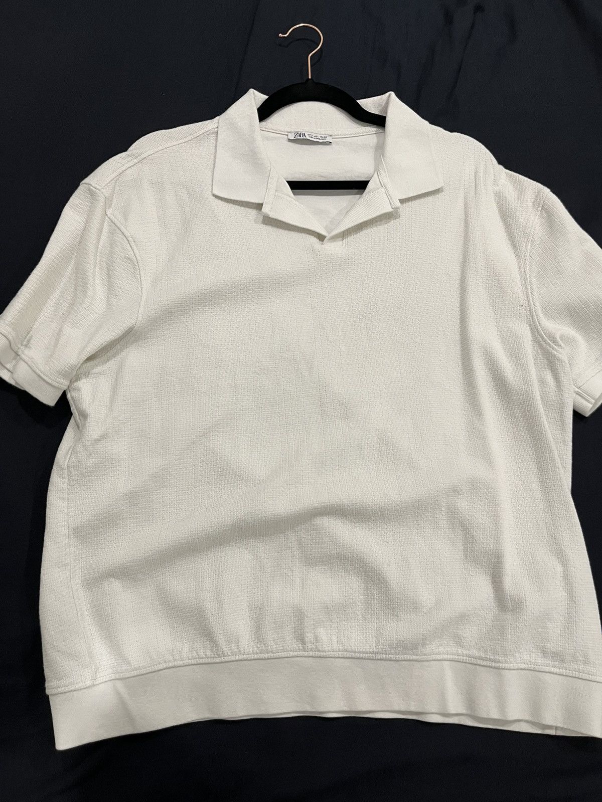 Other Cropped textired polo Size US L / EU 52-54 / 3 - 1 Thumbnail